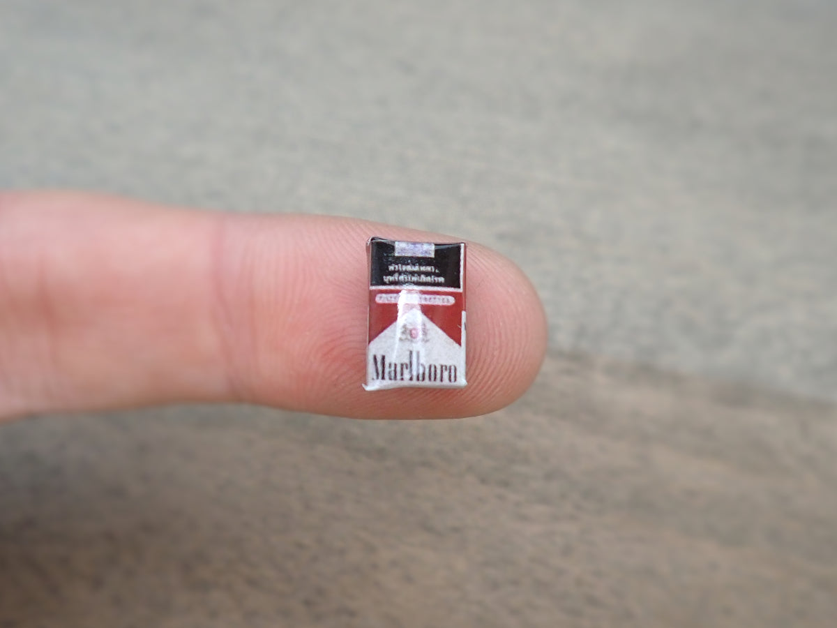 Miniature Cigarette Packets 1:6 Scale Dollhouse Accessory