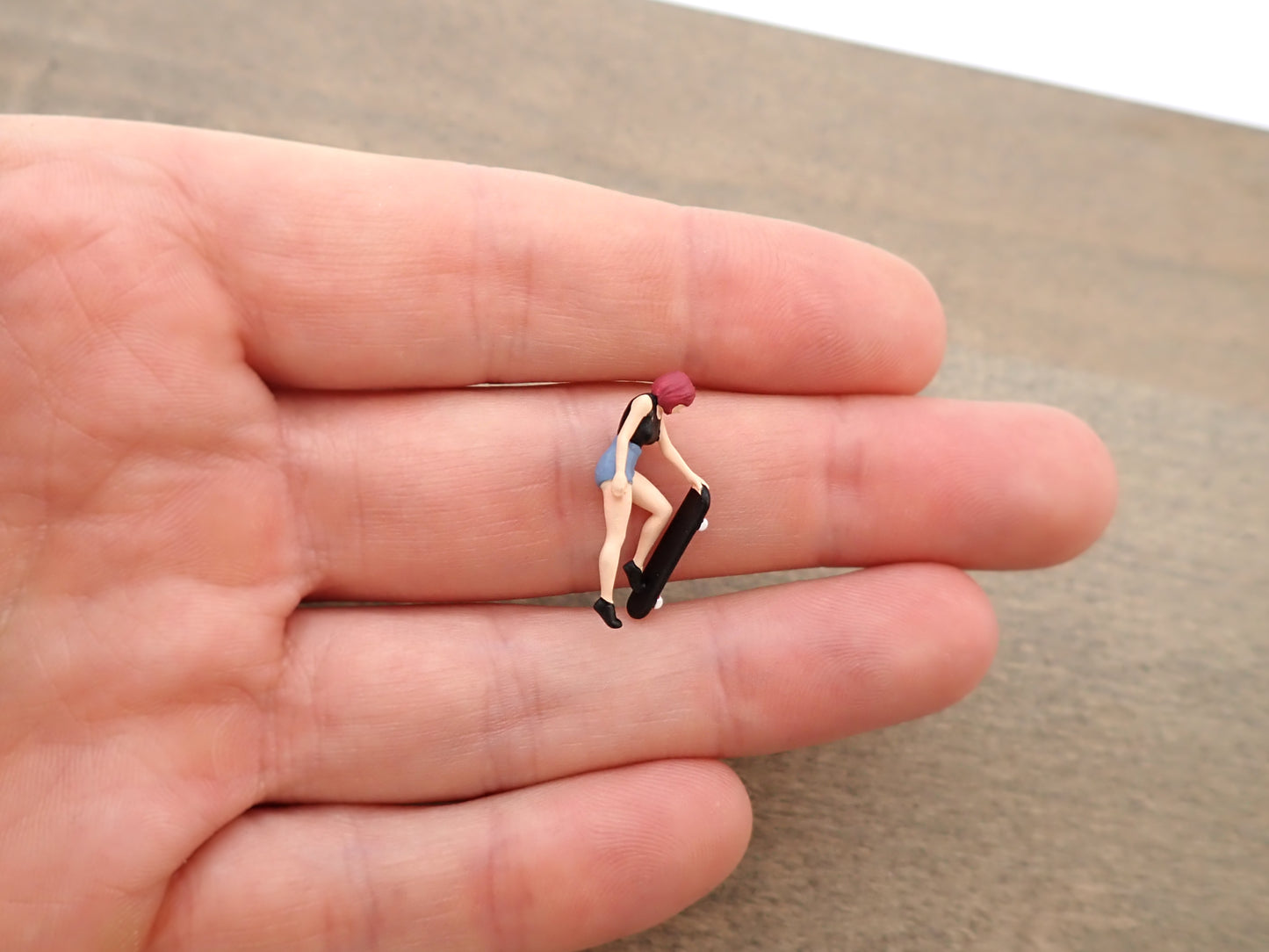 Athlete Sports Figures. Human Miniatures. 1:64 Scale. Skater, Ski, Snowboard