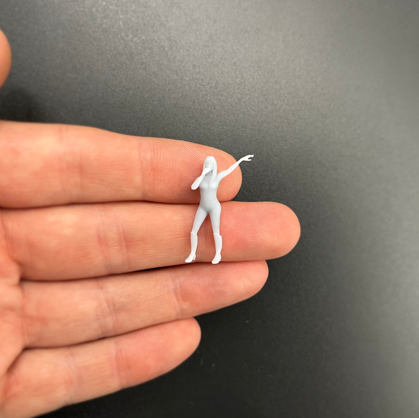 Unpainted Taylor Swift Model. The Eras Tour. Rhinestone Bodysuit. Miniature 1:64 Scale