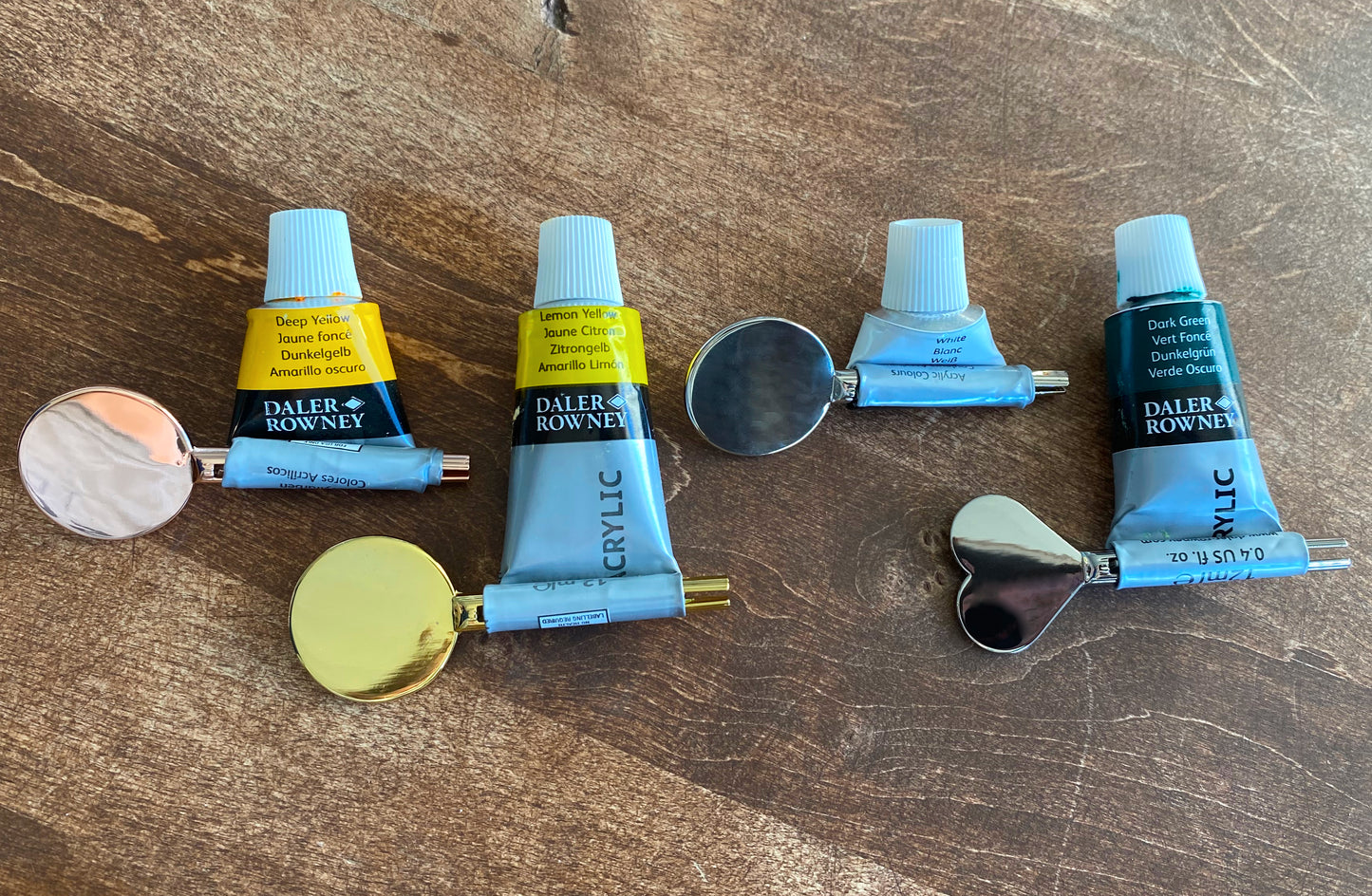 Metal Toothpaste / Paint Tube Squeezers. 1.25" to 3.35" (3.2cm - 8.5cm) Wide.