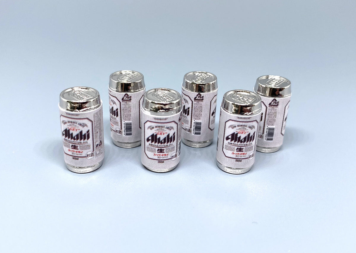 Miniature Beer Can Detail 1:12 Scale Dollhouse Drink Prop