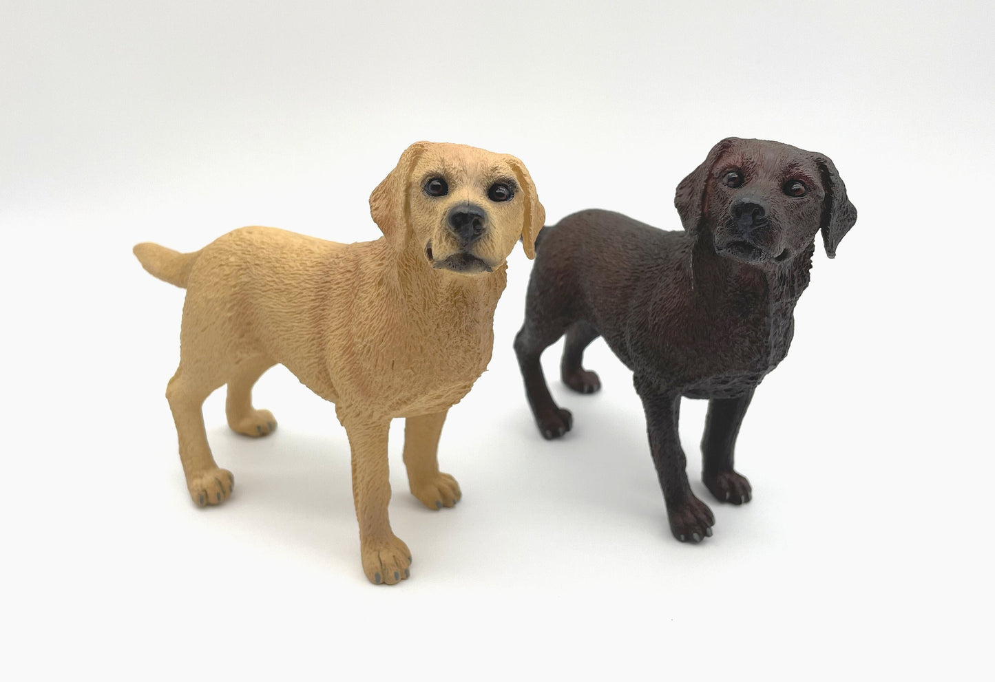 Miniature Labrador Retriever Dog Statue Toy Model Figurine