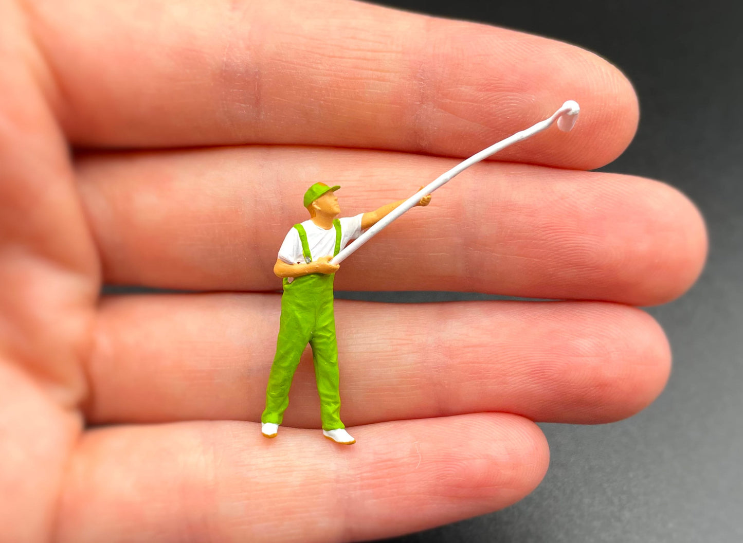 Painters / Decorators Miniature Figures. Human Realistic Models. 1:64 S Scale or 1/87 Scale