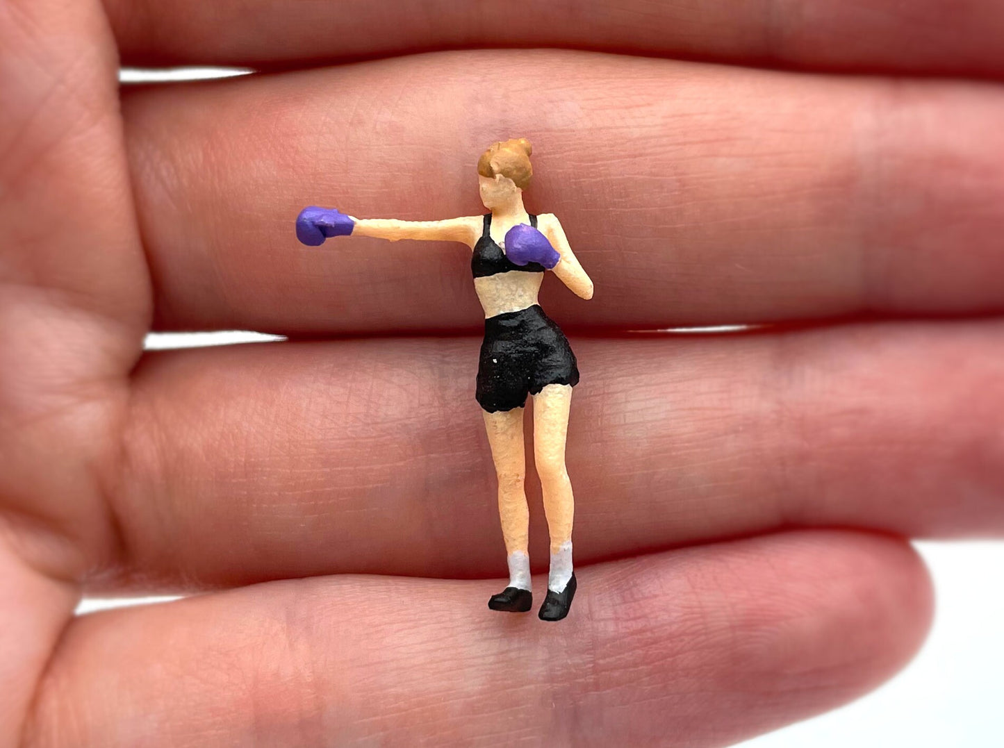 Boxers. Sports Figures. Bodybuilder / Poser. Human Miniatures. 1:64 S Scale