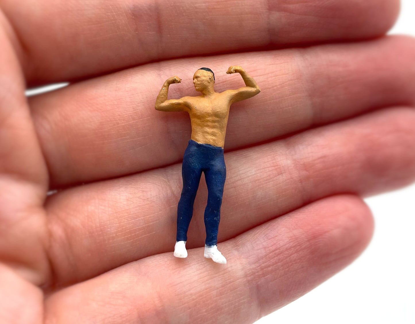 Boxers. Sports Figures. Bodybuilder / Poser. Human Miniatures. 1:64 S Scale