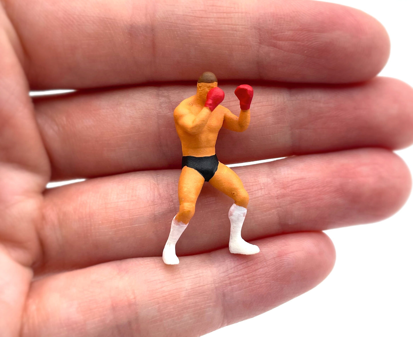 Boxers. Sports Figures. Bodybuilder / Poser. Human Miniatures. 1:64 S Scale