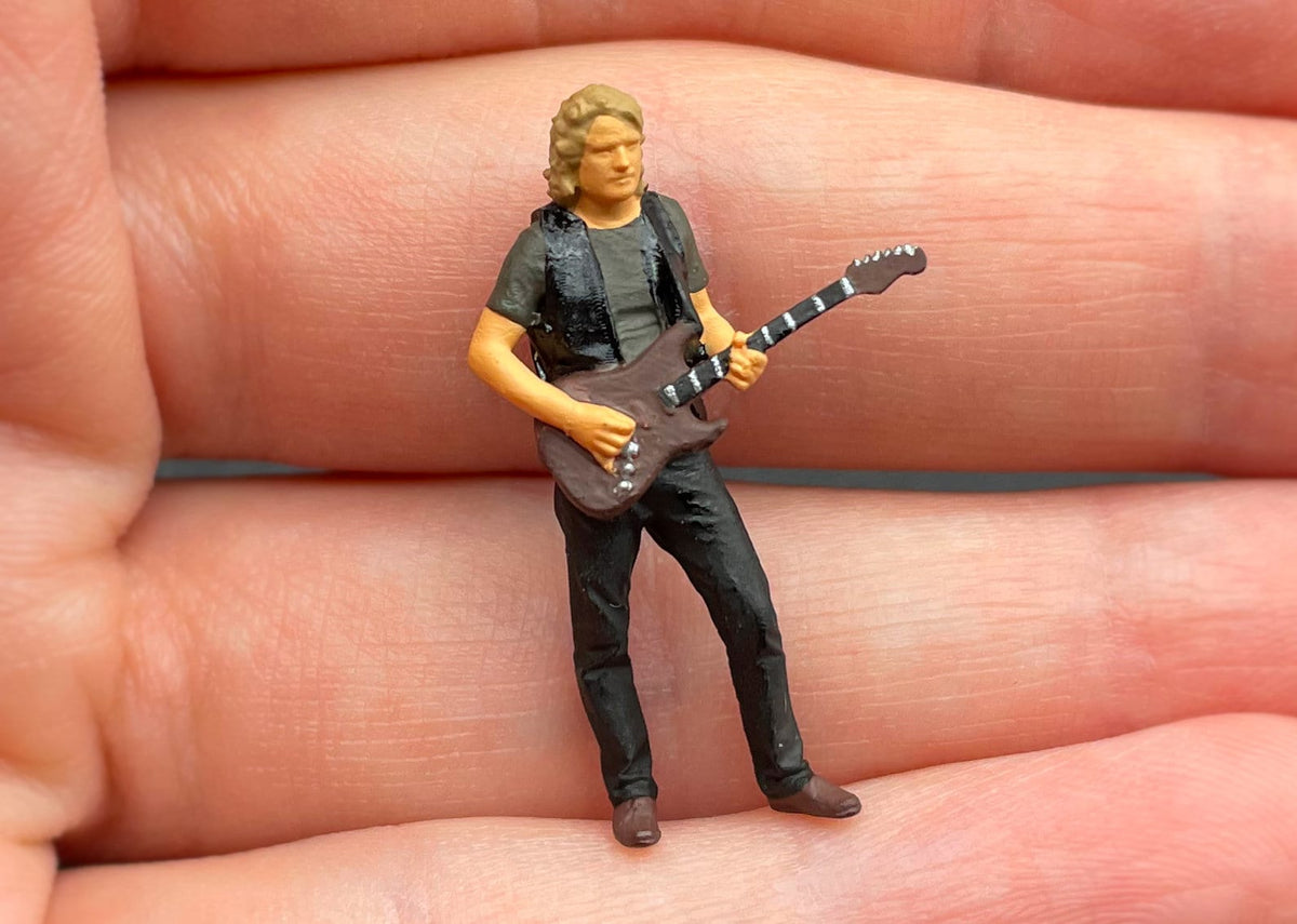 Rock Band Musicians 1:64 S Scale Miniature Human Figures
