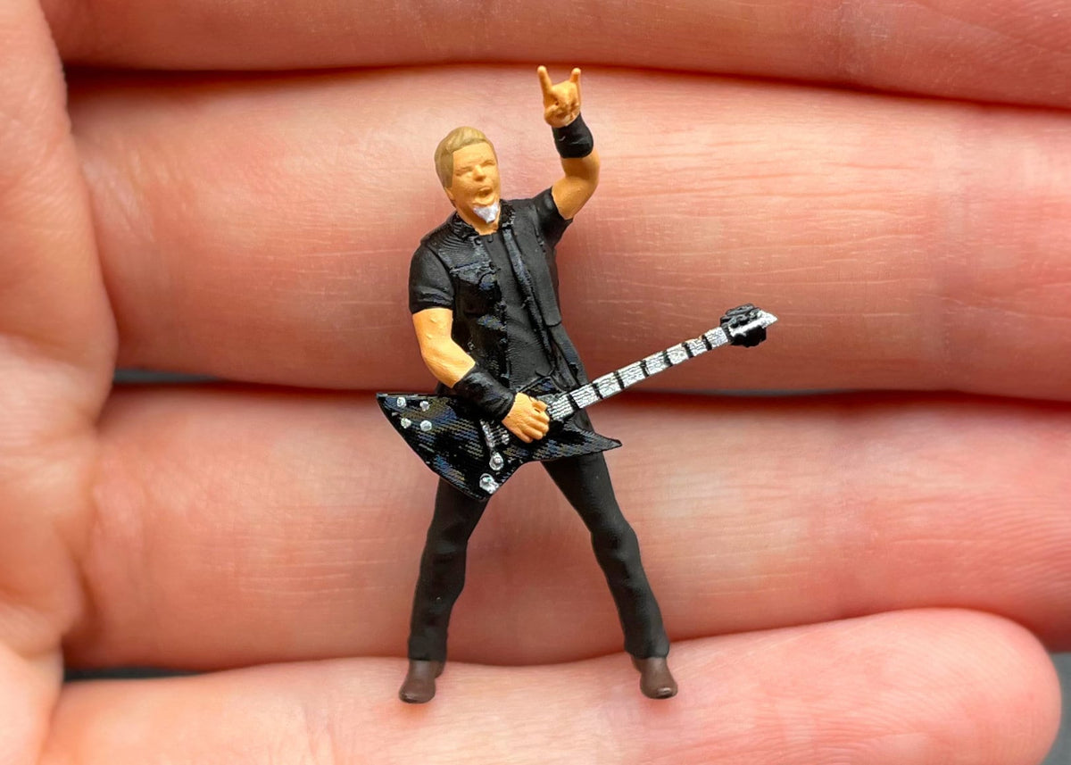 Rock Band Musicians 1:64 S Scale Miniature Human Figures