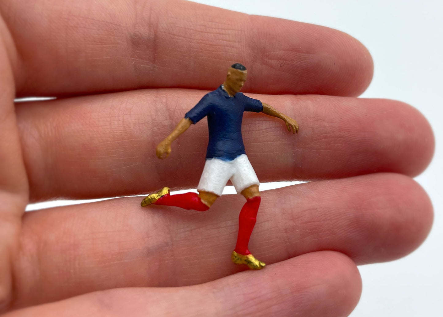 Football / Soccer Players. Referees. 1:64 Scale. Miniature Human Figures