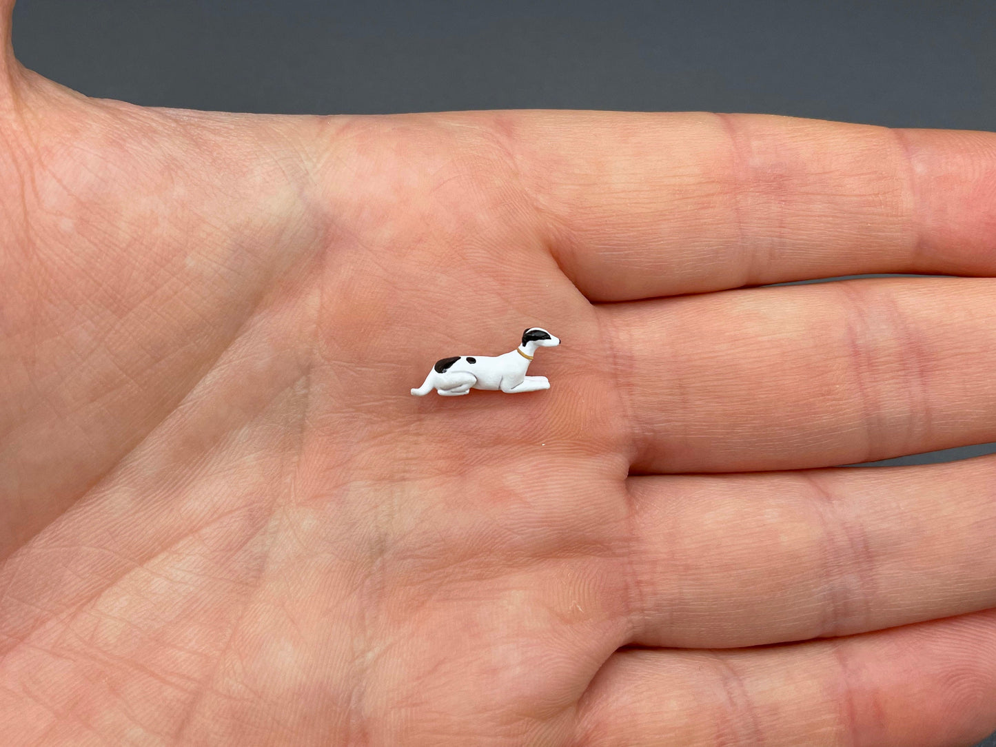 Miniature Greyhound and Running Dog Figures 1:64 Scale