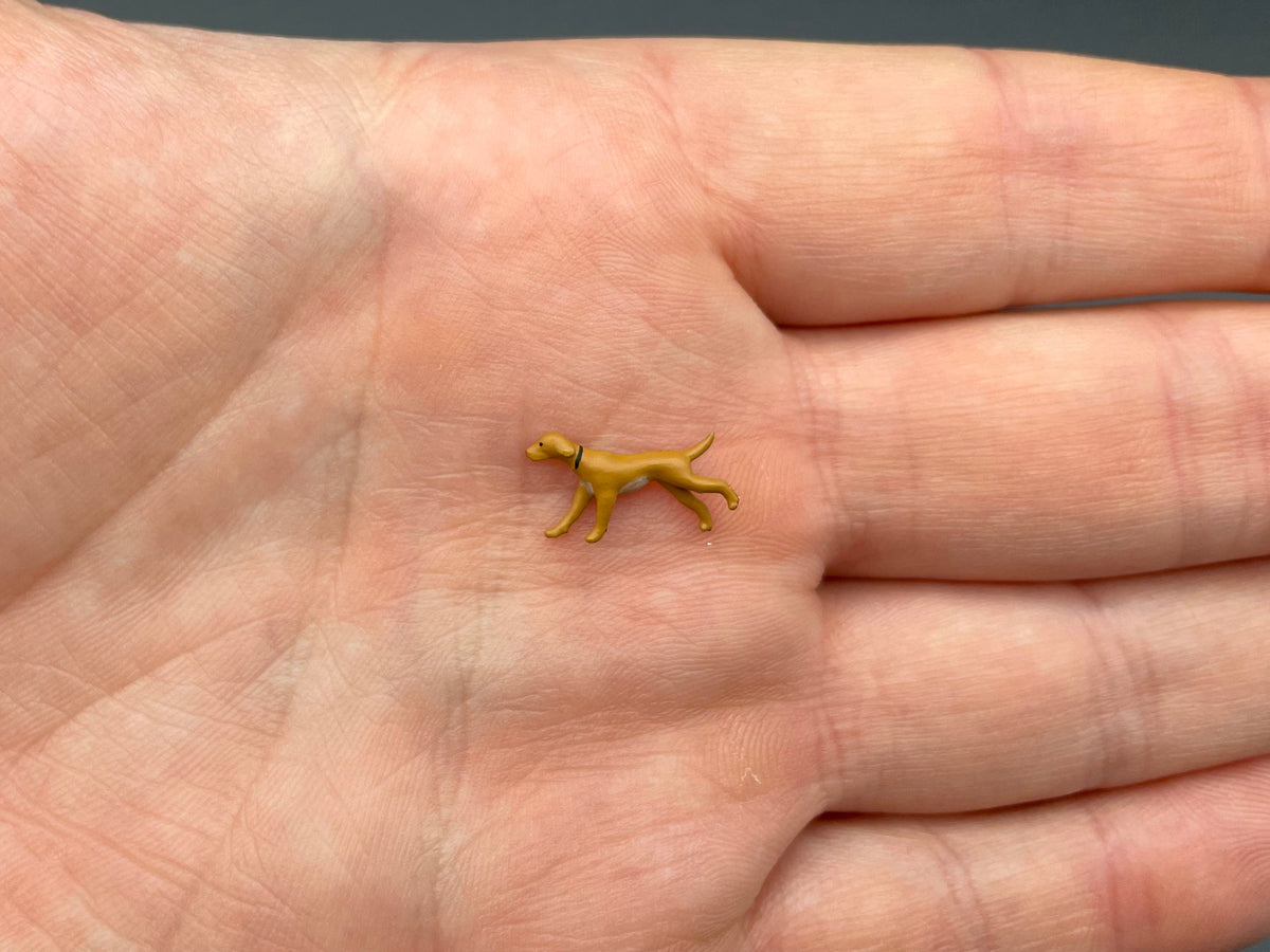 Miniature Greyhound and Running Dog Figures 1:64 Scale