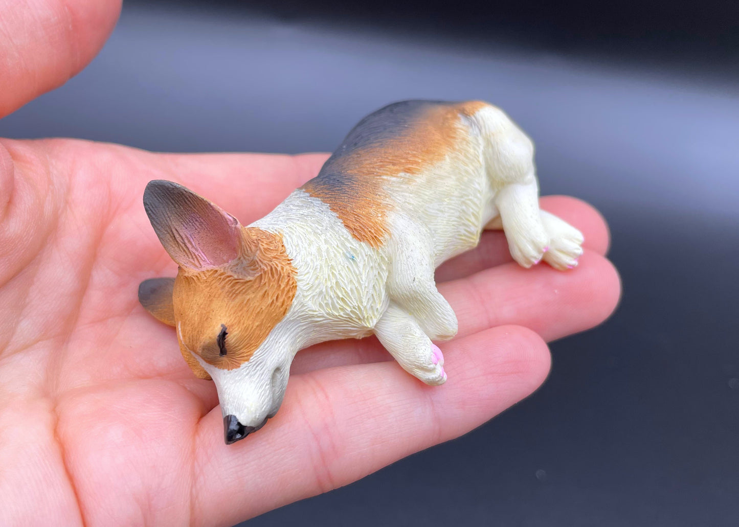 Corgi Puppy Dog Magnets. 6 Color Choices. Miniature 1:6 Scale