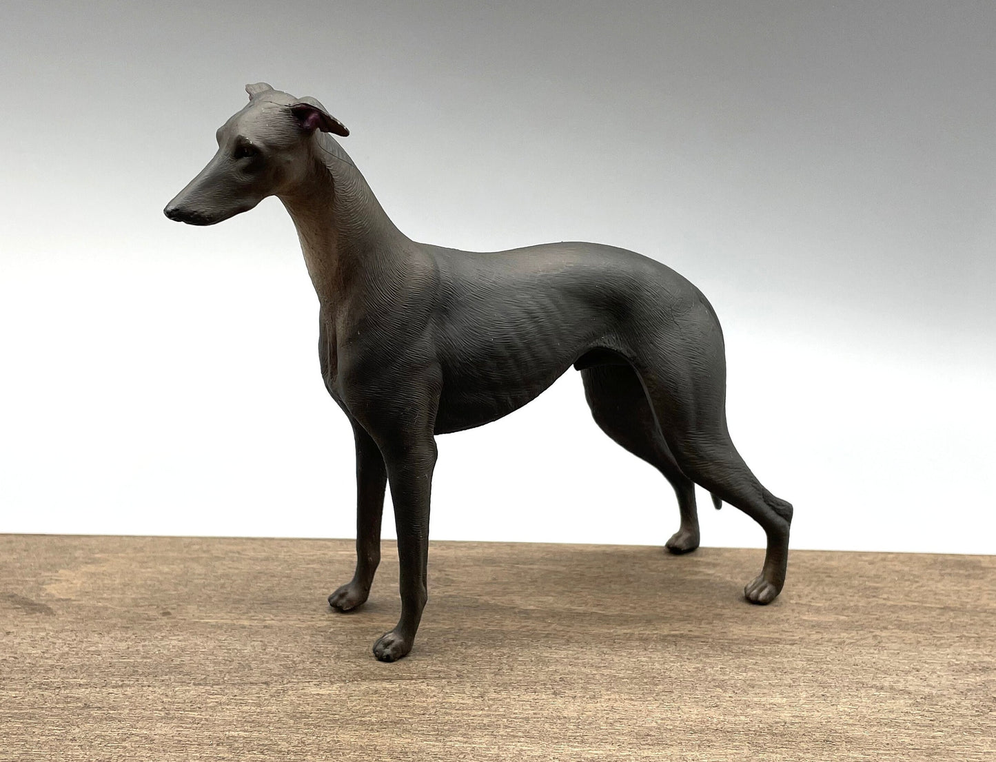 Miniature Greyhound Dog Statues / Models. 1:6 Scale (Barbie Compatible)