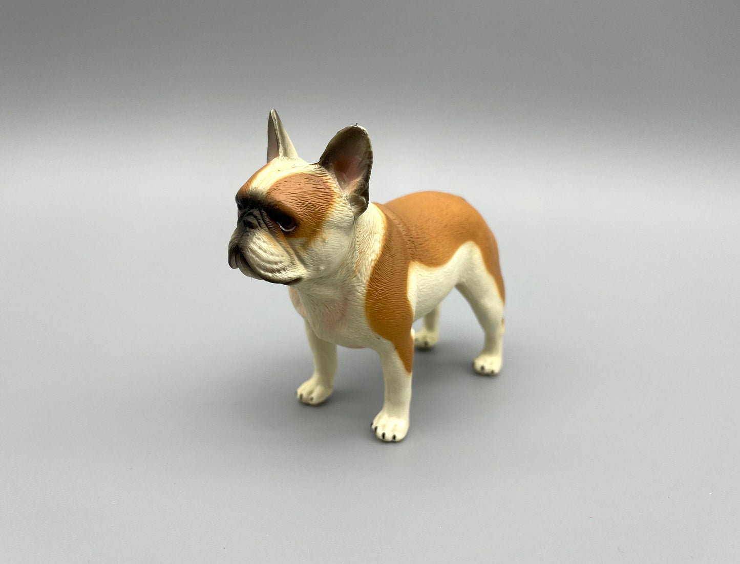 French Bulldogs. Realistic Miniature 1:6 Scale Models