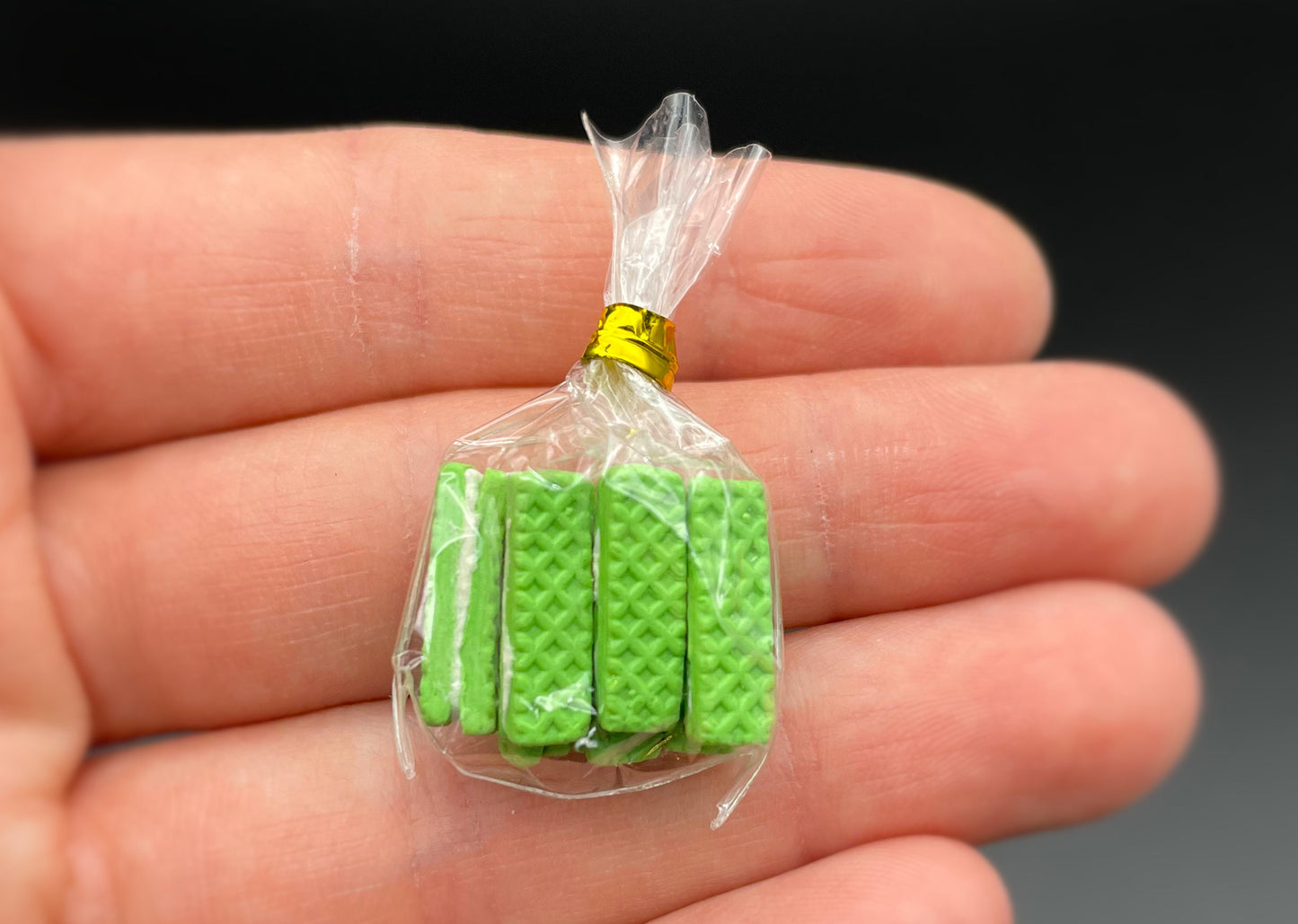Miniature Sweets. Muffin, Cookies, Cupcake, Macaron, Wafer. Mini Dessert. 1:12/6 Scale