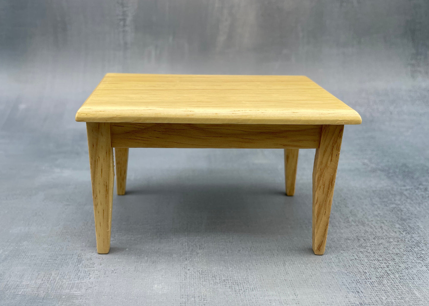 Miniature Table 4 Chairs Set 1:12 Scale Front View Dollhouse