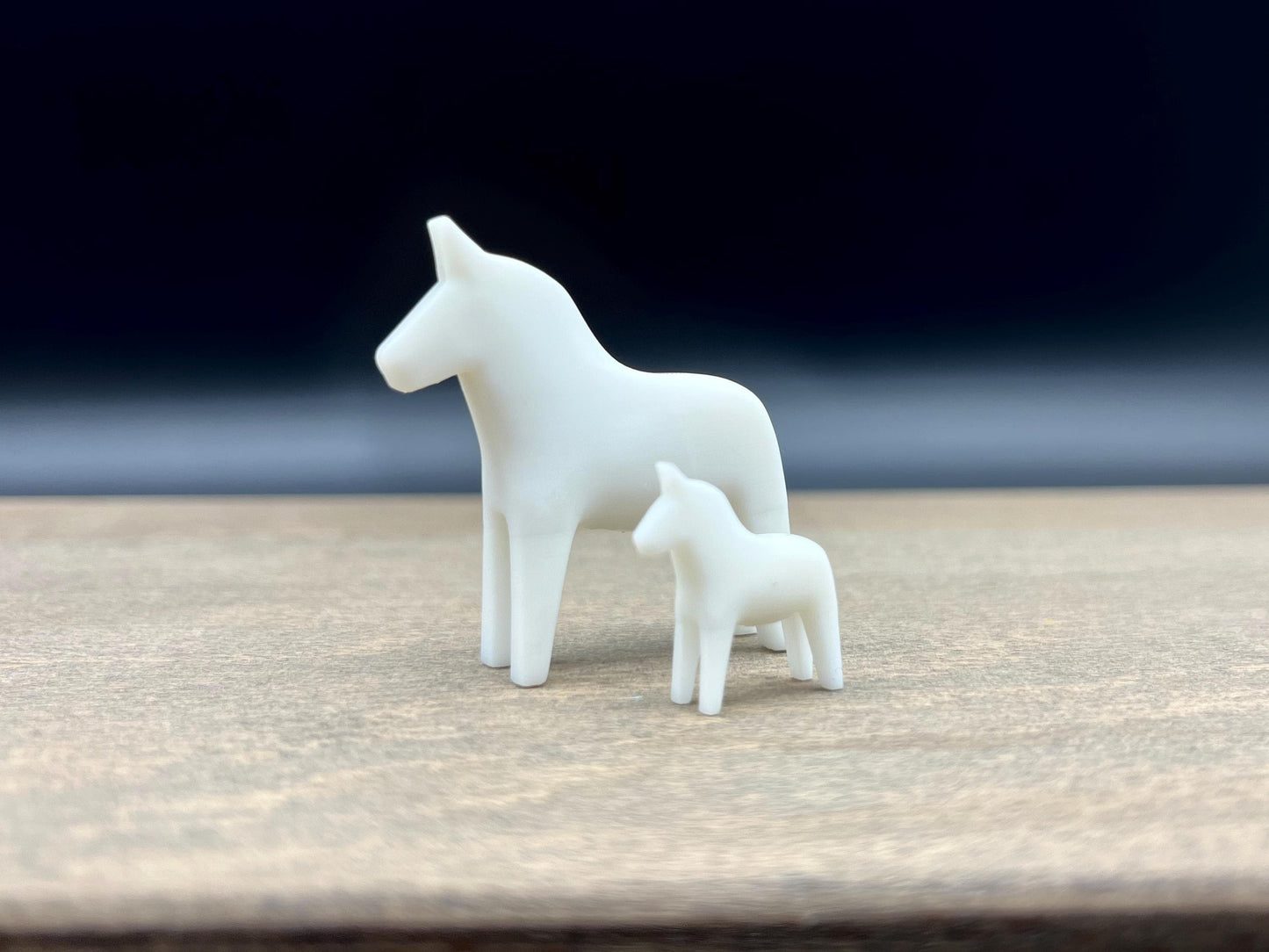 Miniature Dala Horse. Various Sizes. Miniature Ornaments / Gifts
