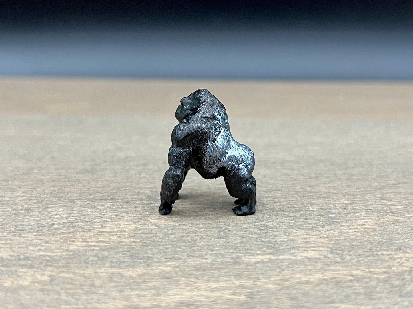 Miniature Silverback Gorilla 1:100 and 1:64 Scale Comparison