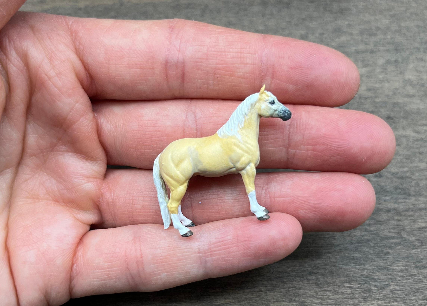 1:64 Scale Horses. Hand-painted. Miniature Realistic Animal Figures