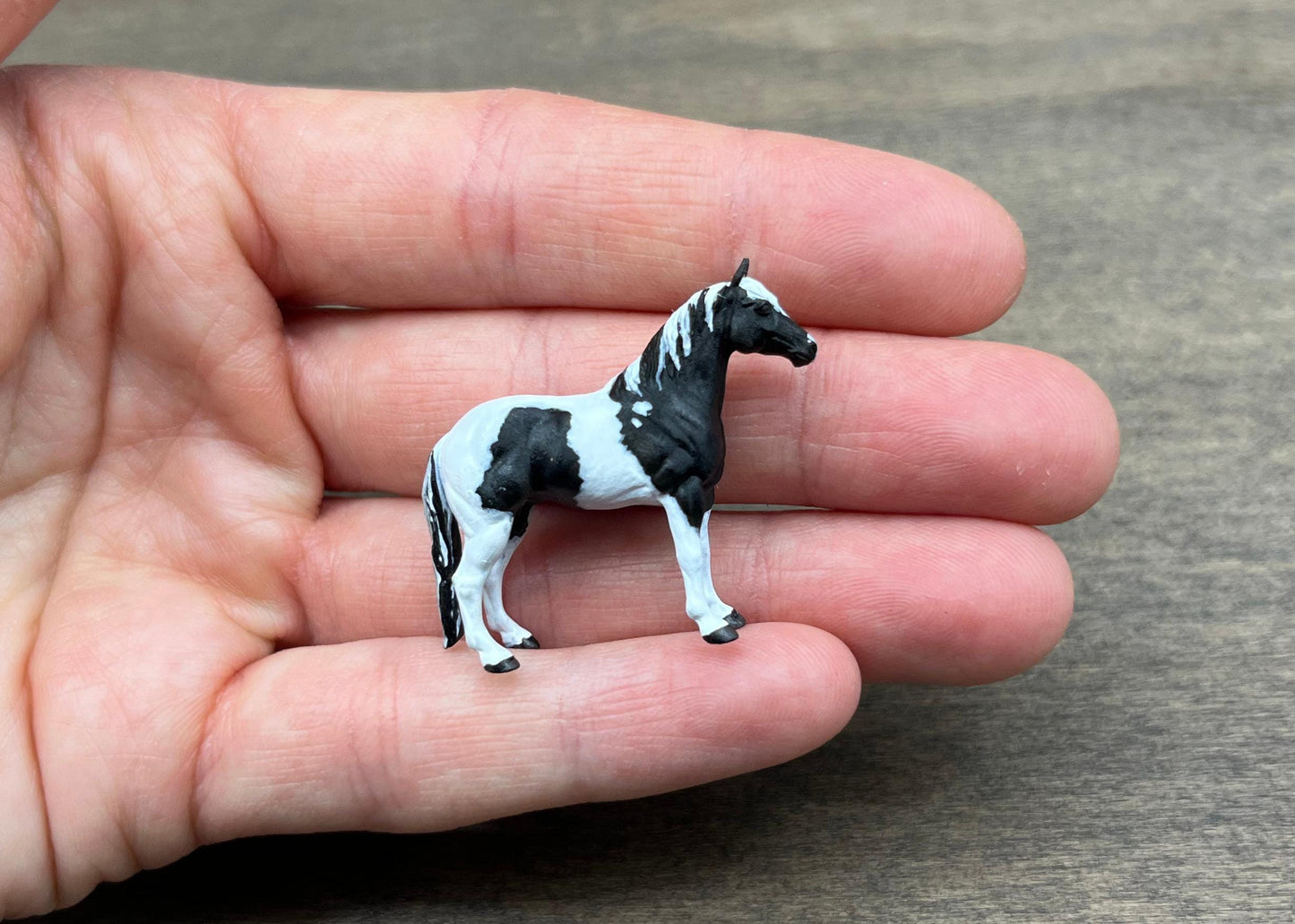 1:64 Scale Horses. Hand-painted. Miniature Realistic Animal Figures