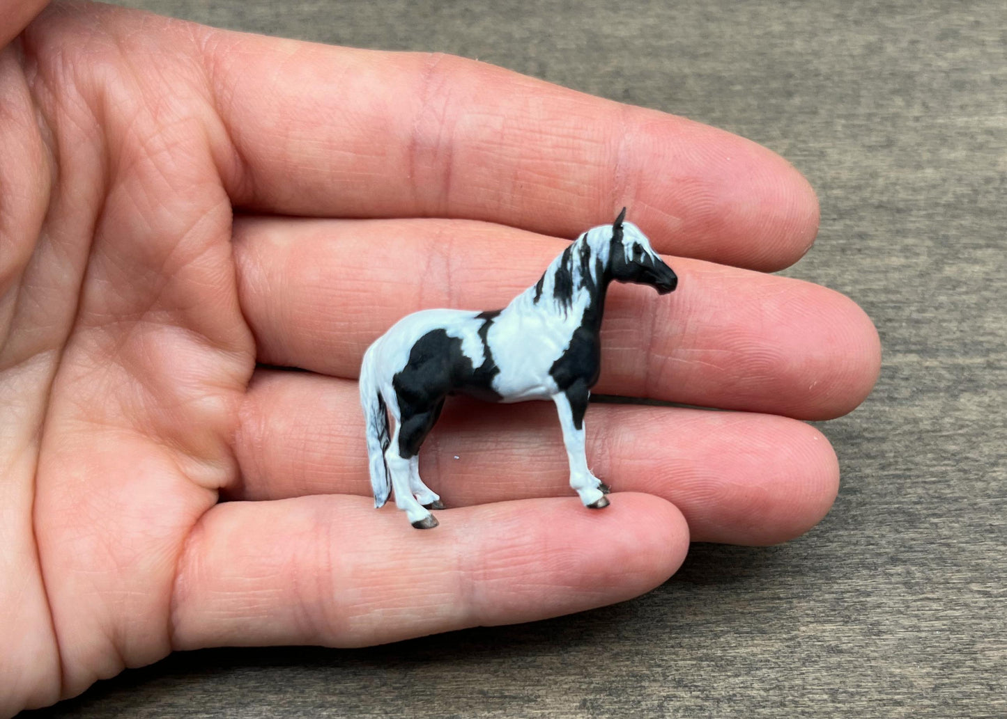 1:64 Scale Horses. Hand-painted. Miniature Realistic Animal Figures