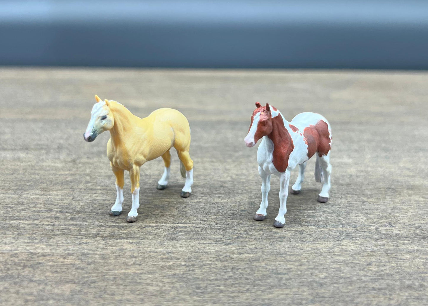 1:64 Scale Horses. Hand-painted. Miniature Realistic Animal Figures
