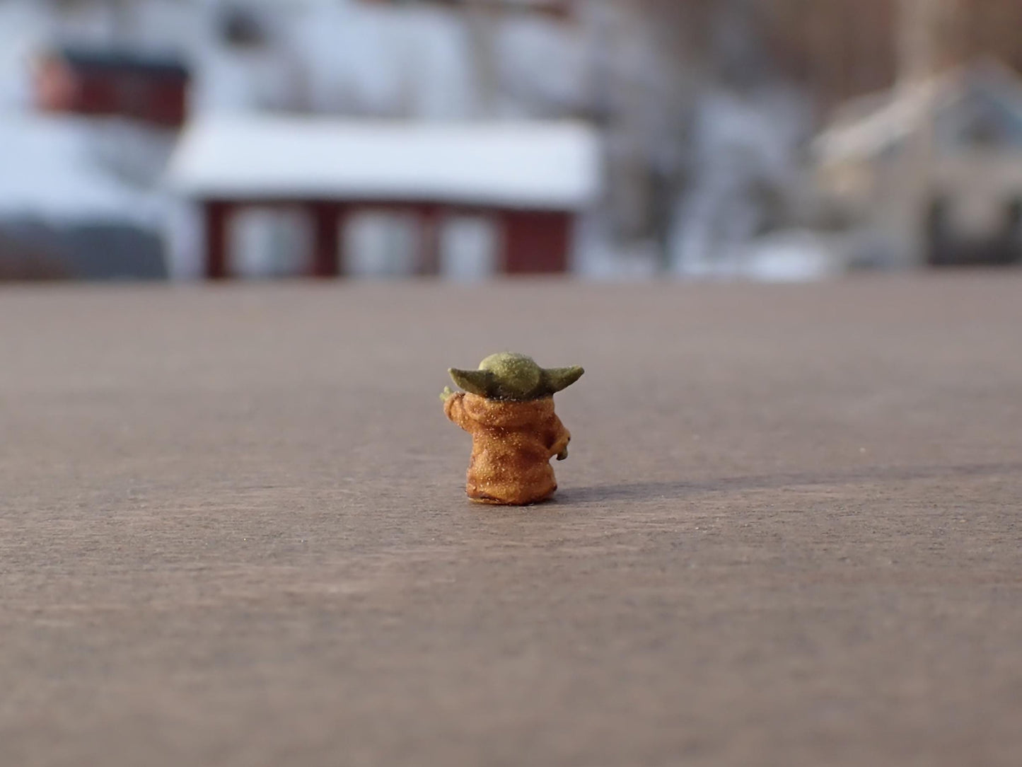 Grogu Baby Yoda Star Wars 1:64 Scale Miniature Figure Scale Comparison
