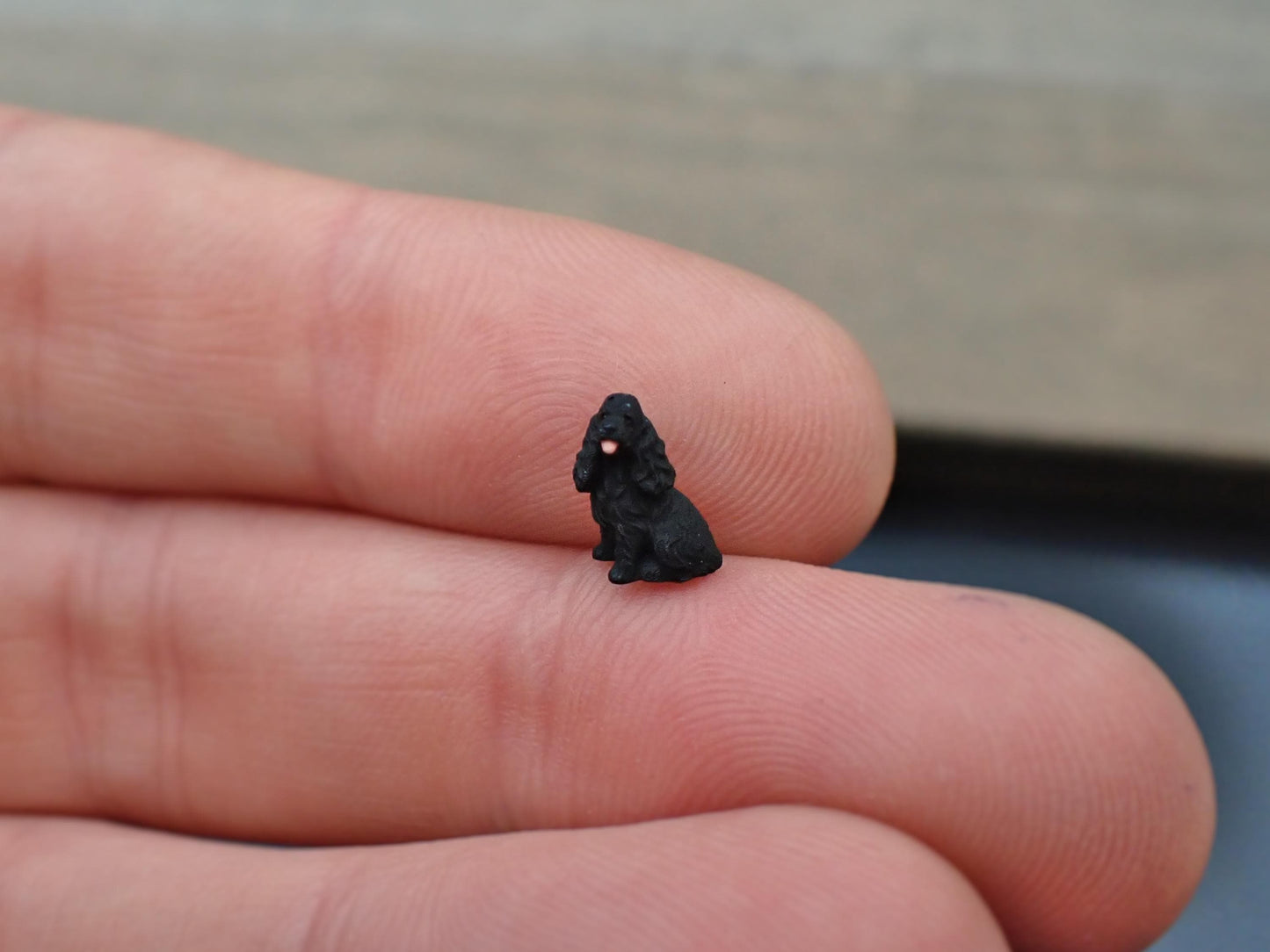 Miniature Dog Figures 1:64 Scale Scale Comparison Detail