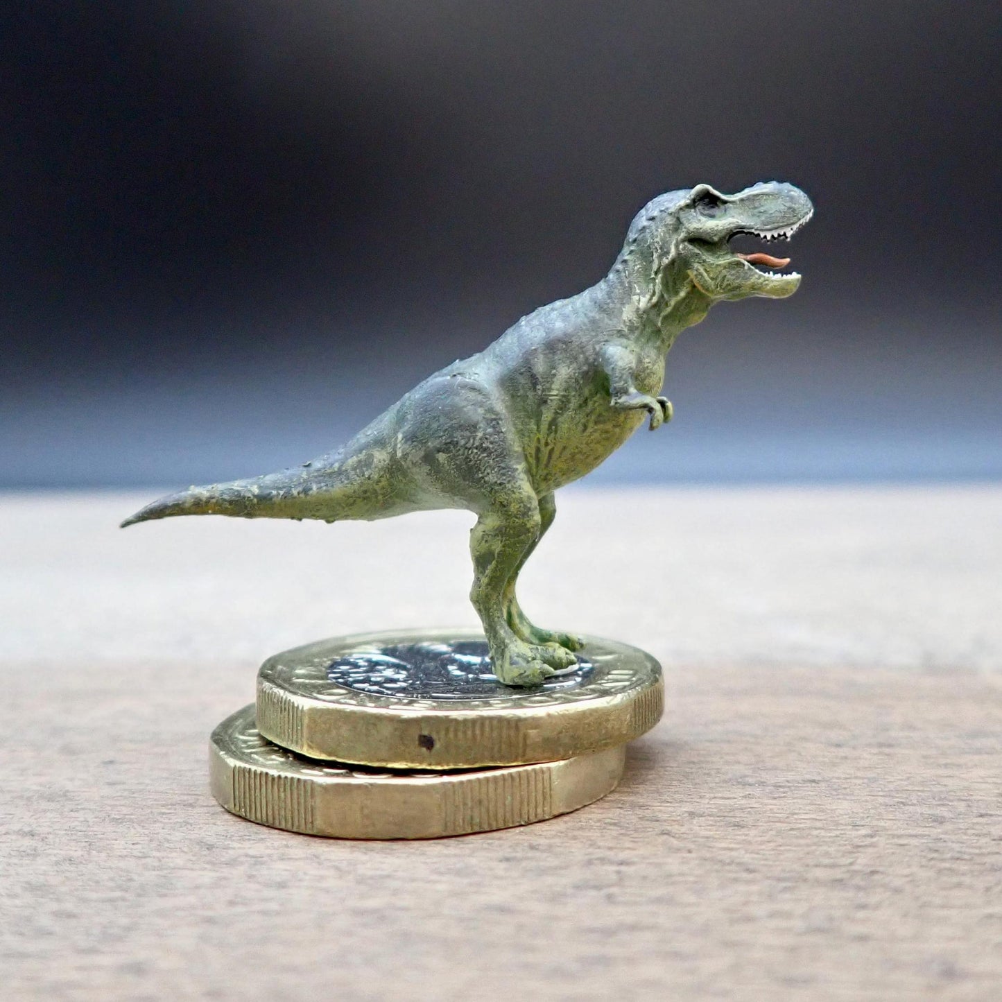 Miniature T-Rex Dinosaur. Painted or Unpainted. 0.9 inches tall