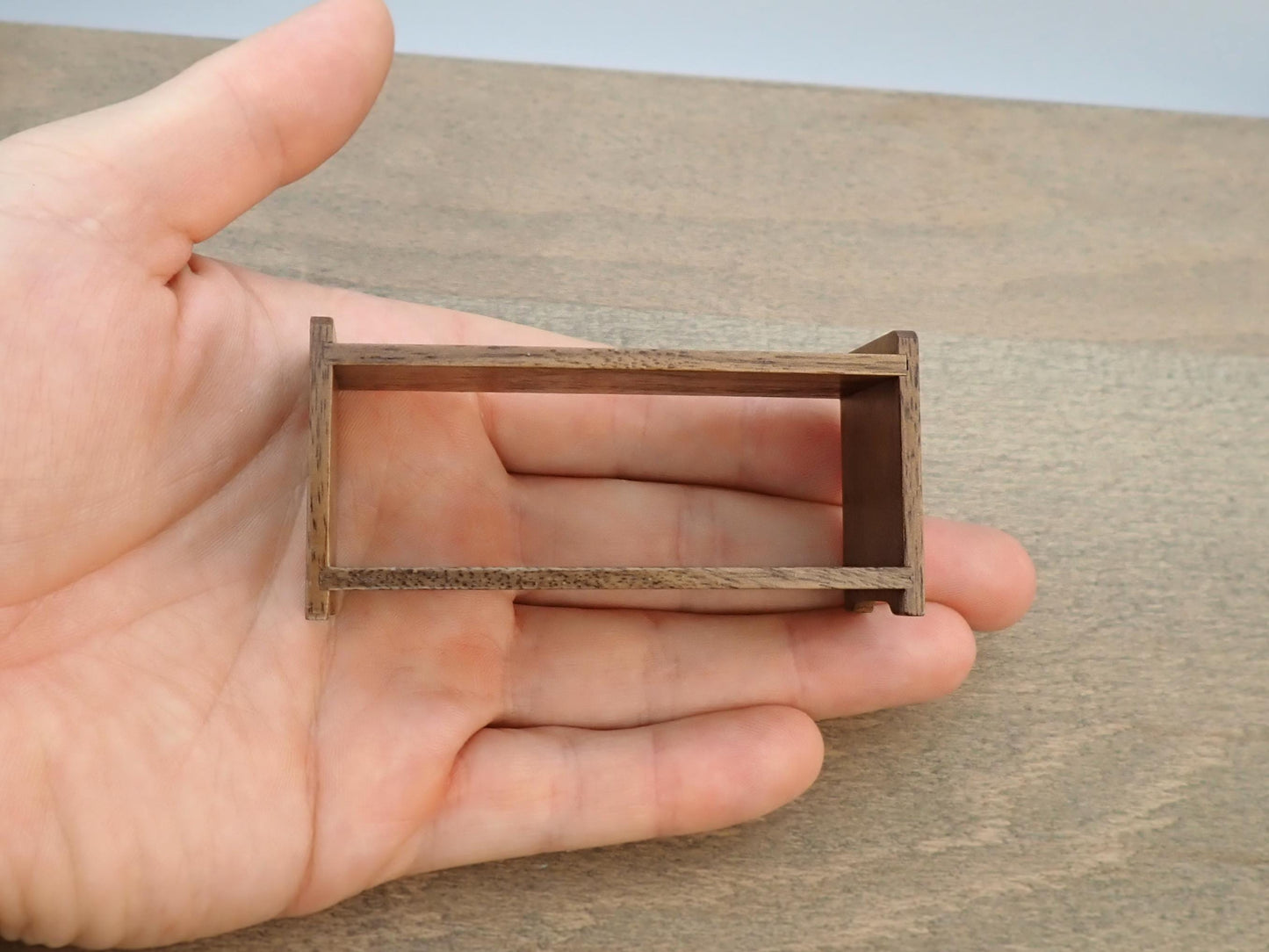 Miniature Shelf / Display Stand / Spice Rack. 1:12 or 1/6 Scale