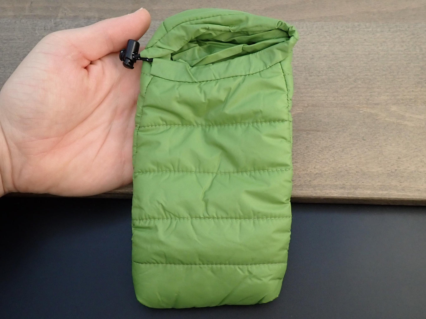 Miniature Sleeping Bag. Tiny Hand-Made Realistic Replica