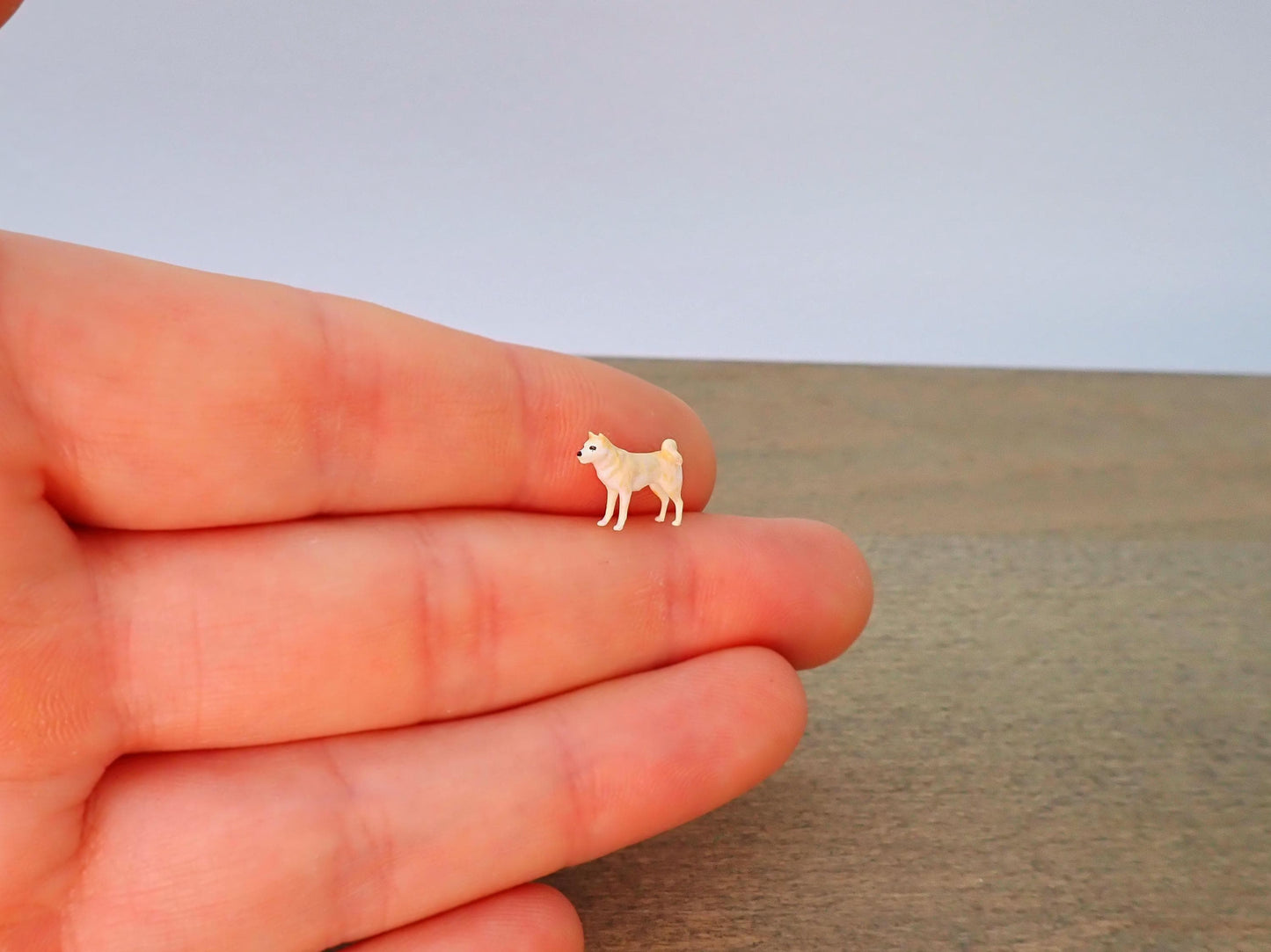Miniature Camping Figures Telescope Tent Dog 1:64 Scale Comparison