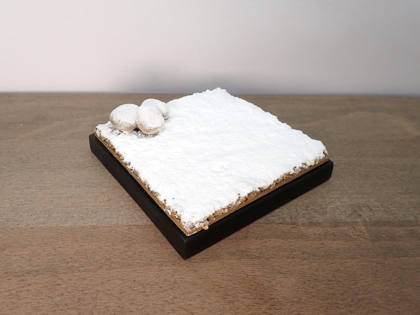 Miniature Diorama Base Beach Mountain Snow Scene 1:64 Scale Comparison