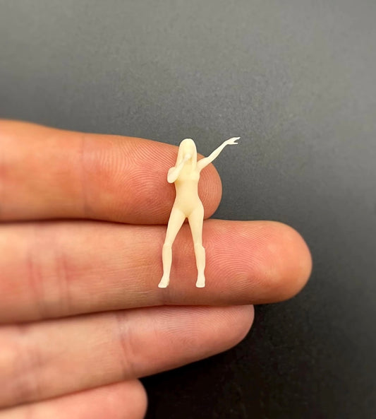 4.5cm Unpainted Taylor Swift Model
