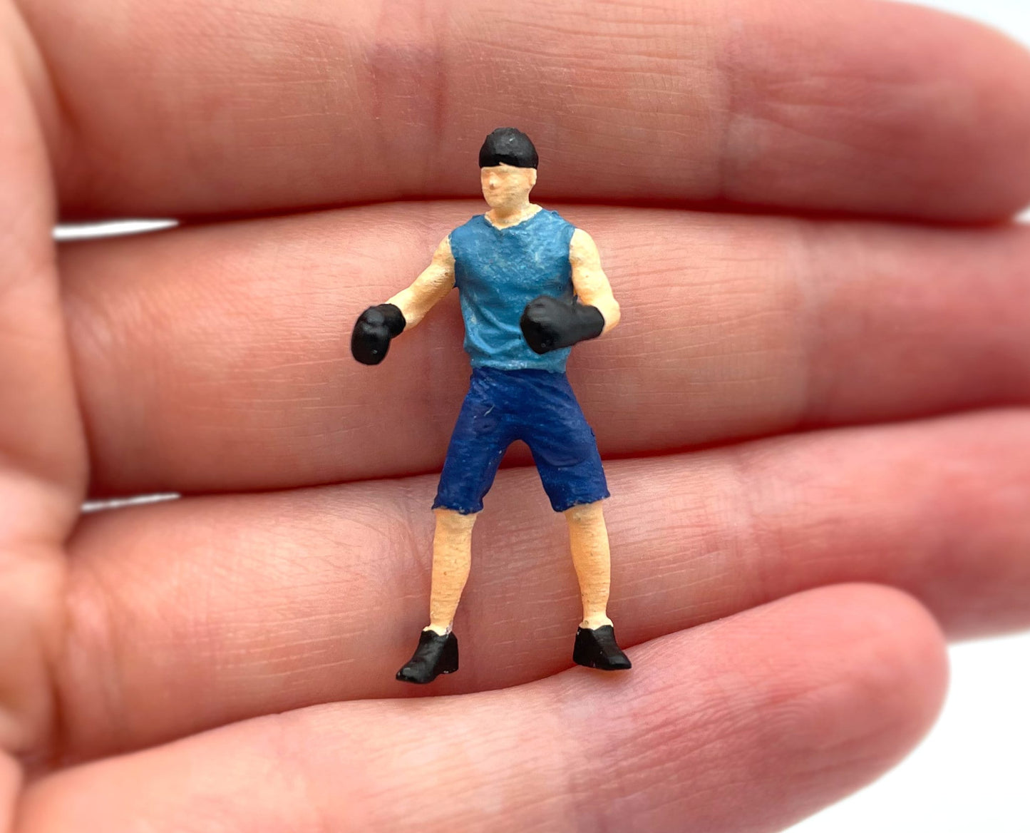 Boxers. Sports Figures. Bodybuilder / Poser. Human Miniatures. 1:64 S Scale