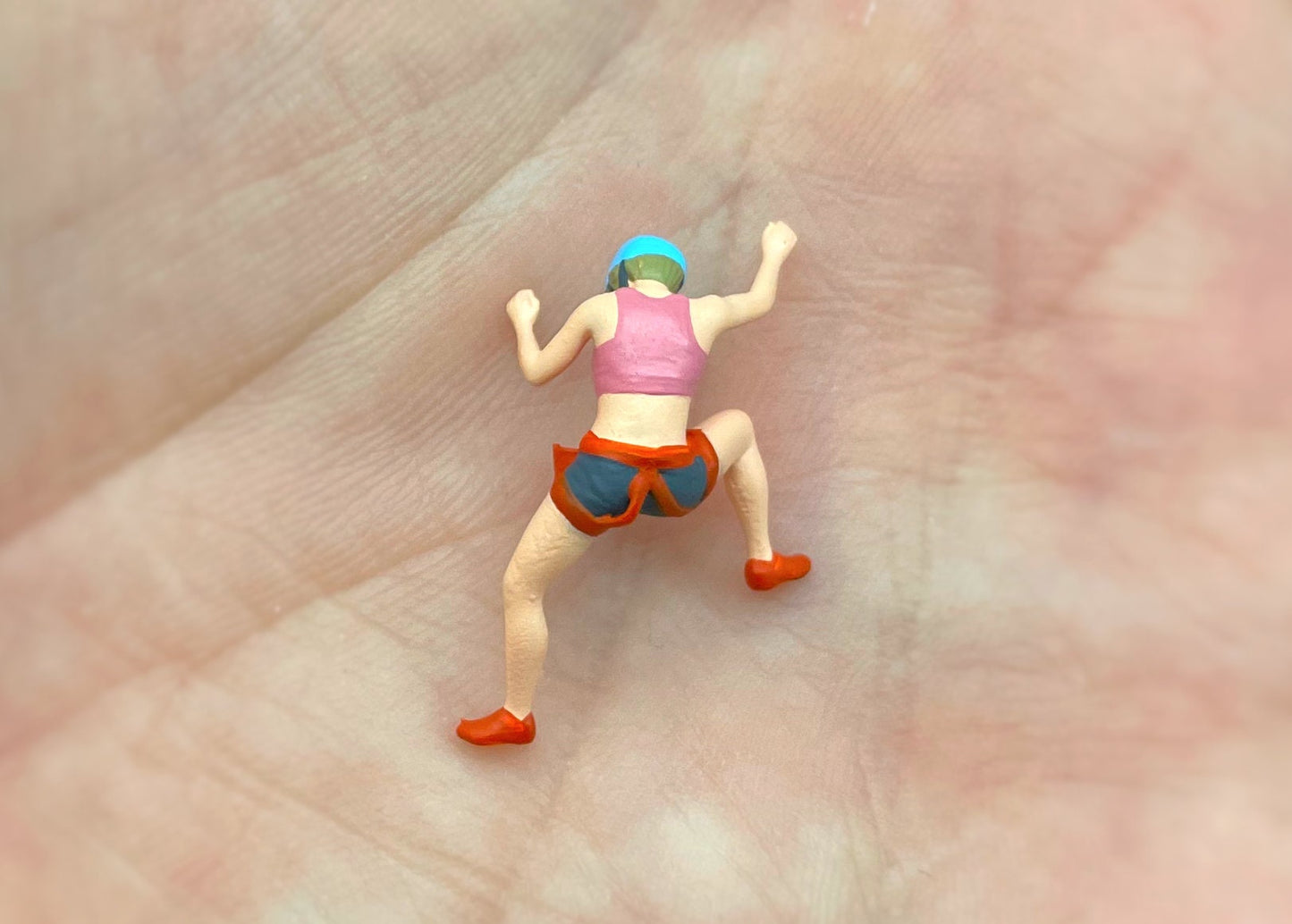 Miniature Hikers Climbers Campers Figures. 1:64 Scale