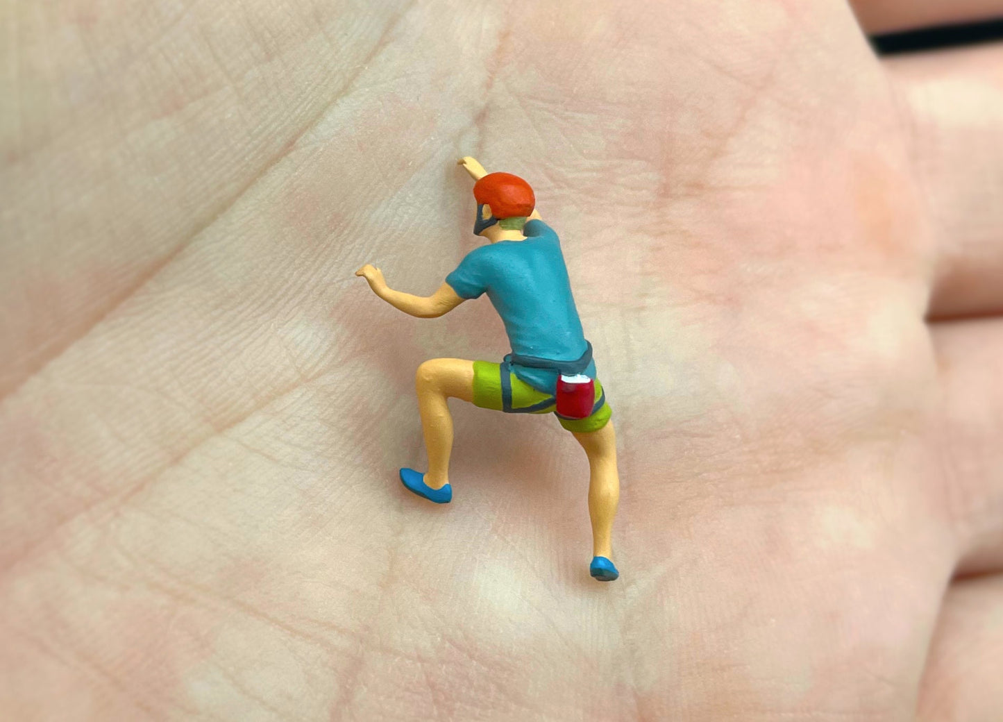Miniature Hikers Climbers Campers Figures. 1:64 Scale