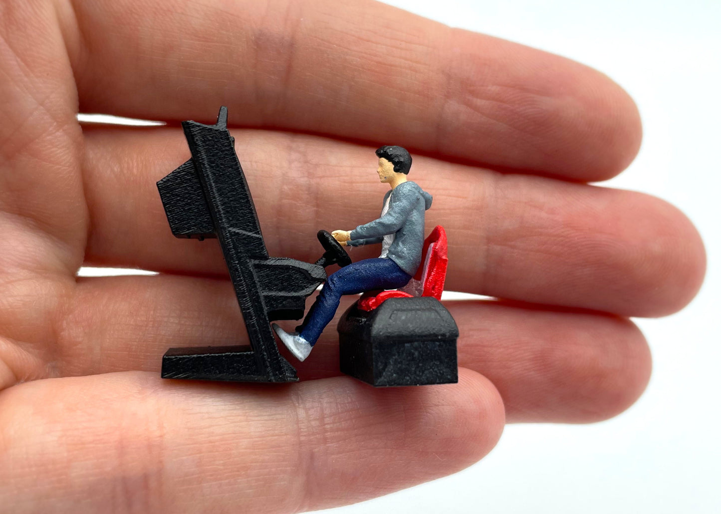 Miniature Gamers and Arcade Machines. Human Figures. 1:64 Scale
