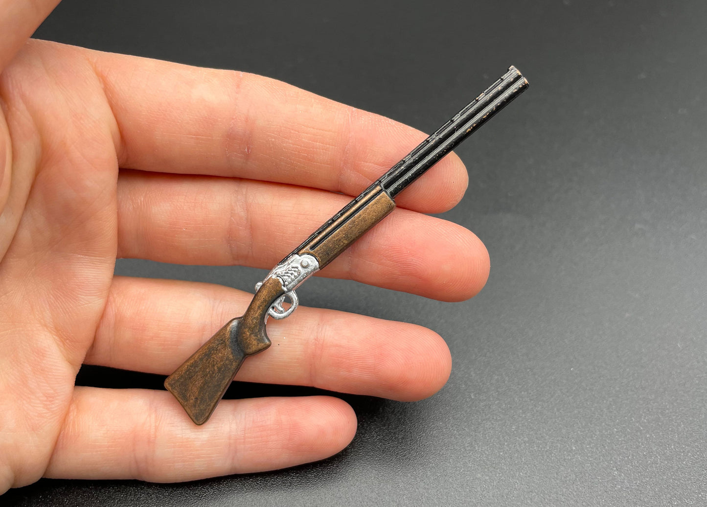 Miniature Guns. Shotgun, Rifle. Dollhouse Model Accessories. 1:12 Scale