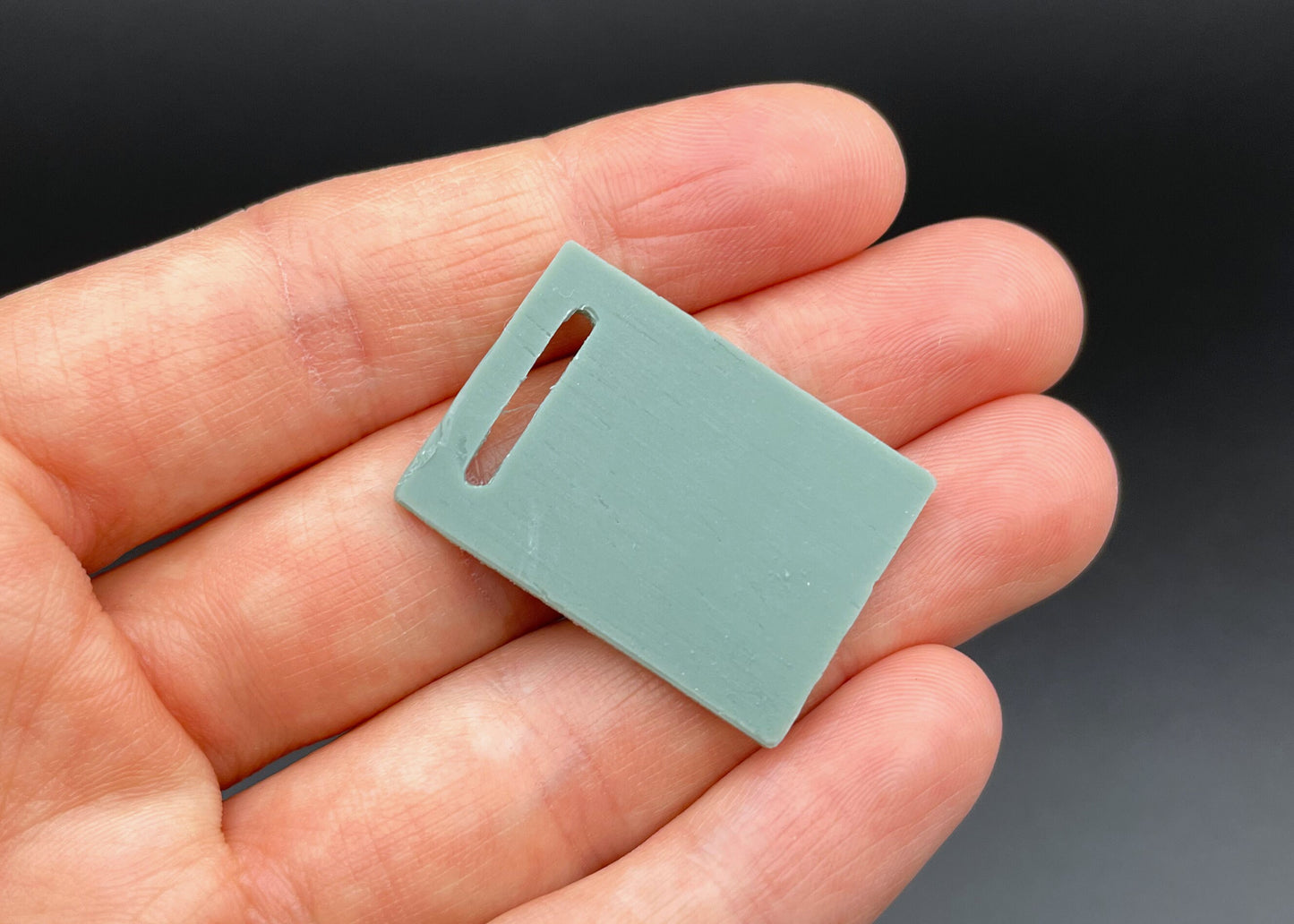 Miniature Cutting Board. Mini Kitchen Dollhouse Model Accessories. 1:12 or 1/6 Scale
