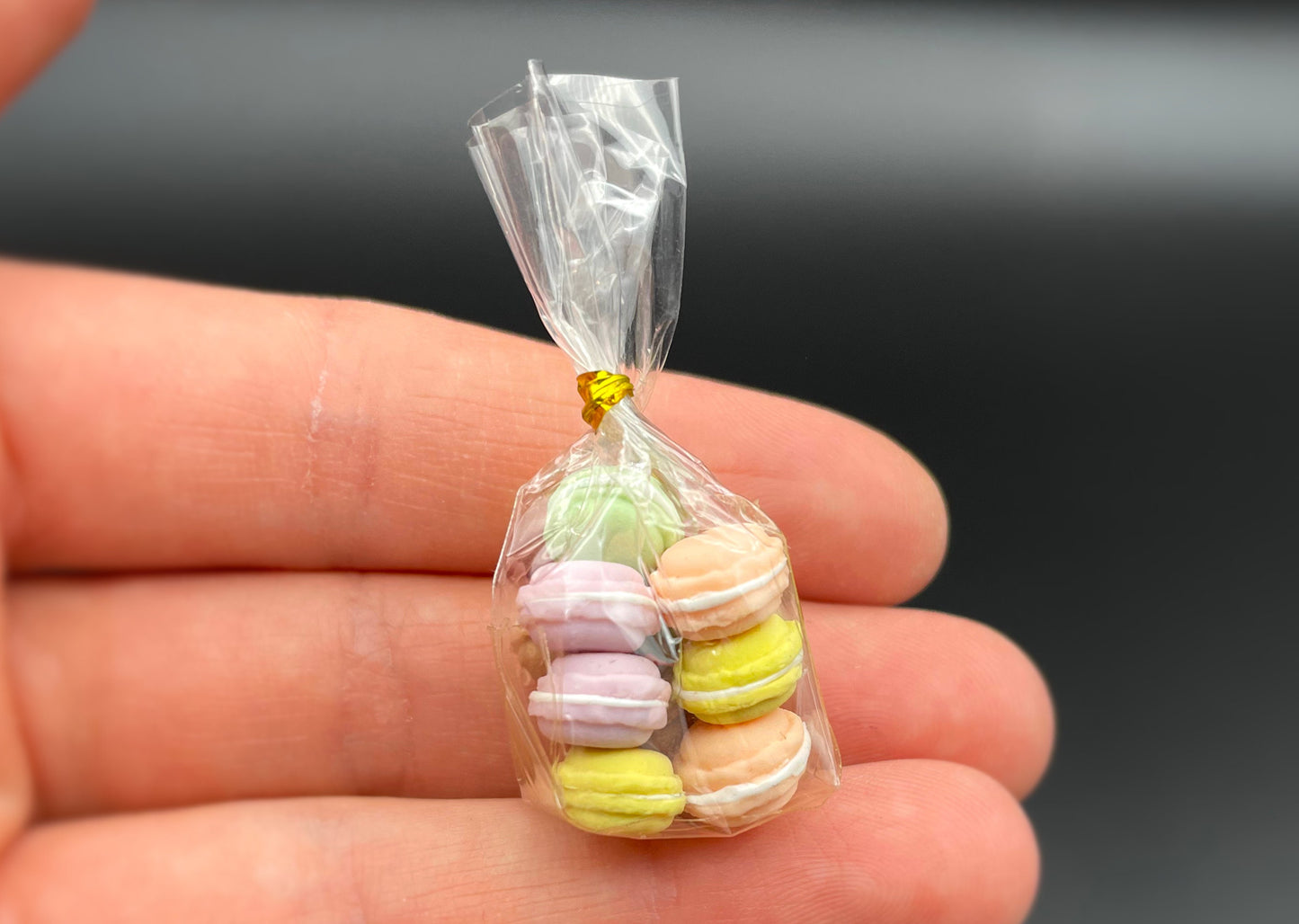 Miniature Sweets. Muffin, Cookies, Cupcake, Macaron, Wafer. Mini Dessert. 1:12/6 Scale
