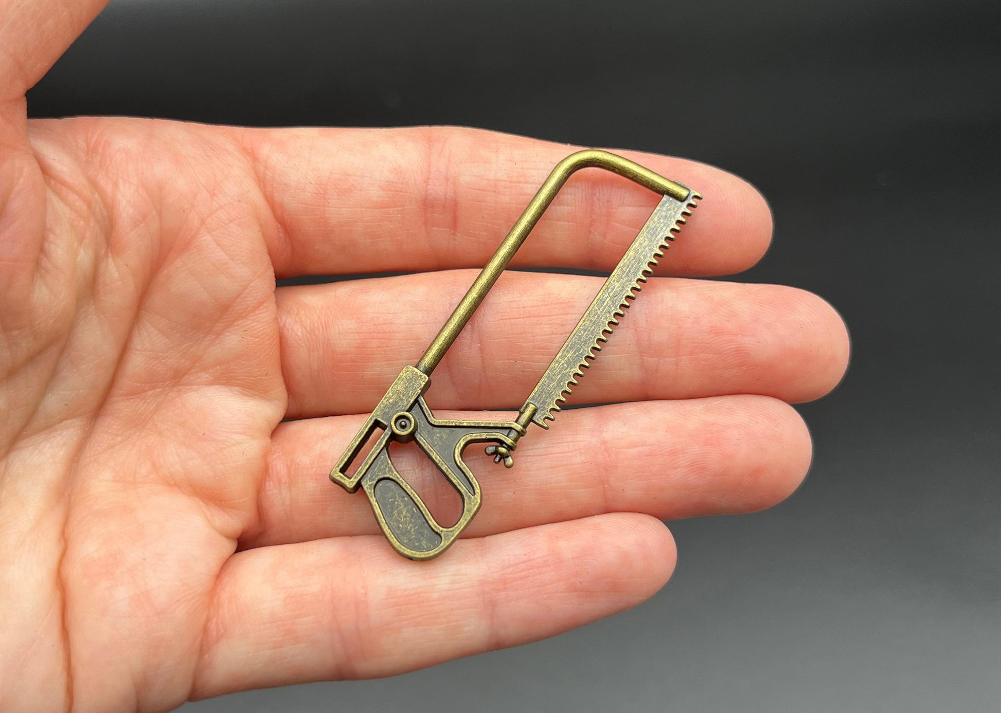 Miniature Saw Set 1:12 and 1:6 Scale Dollhouse Tools