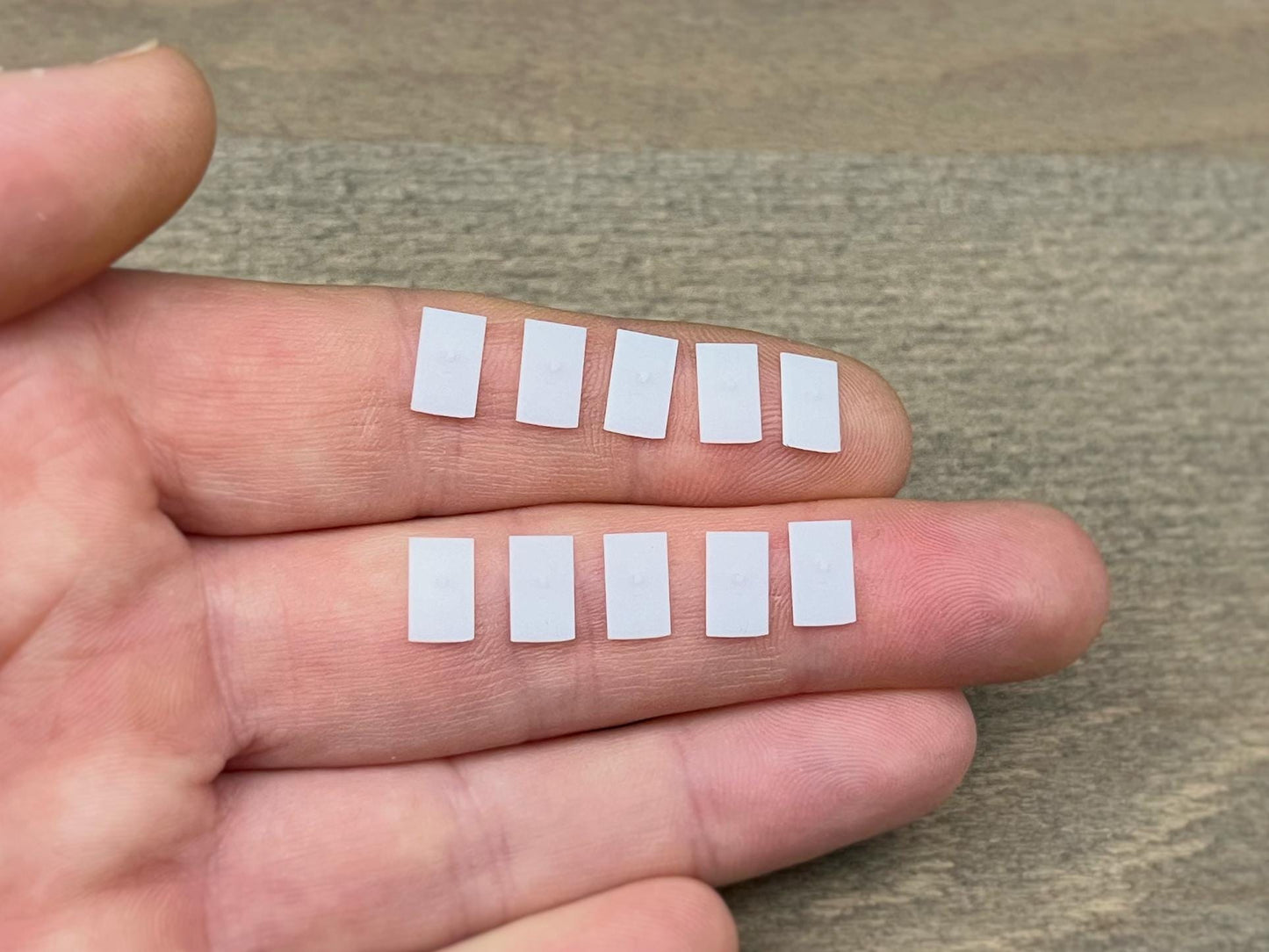 Mini Light Switches. 10 Pieces. 1/6 or 1:12 Scale