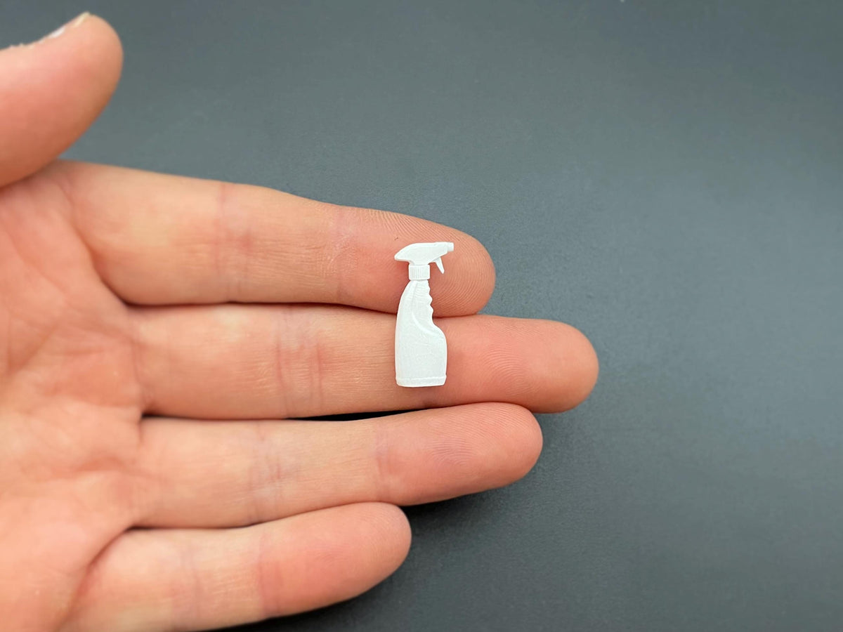 Miniature Trigger Spray Bottle 1:12 Scale Dollhouse Detail