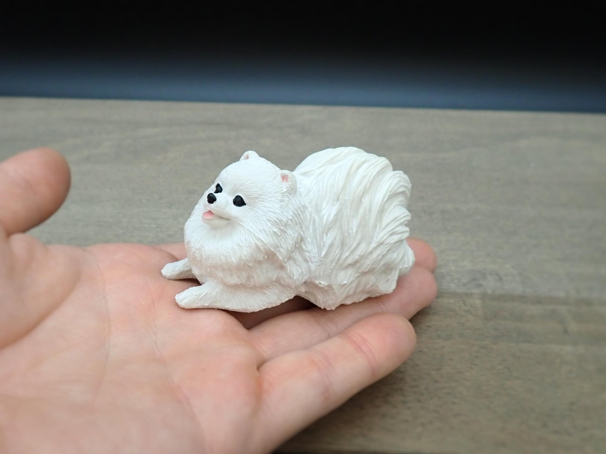 Miniature Basset Hound Dog 1:6 Scale Realistic Statue