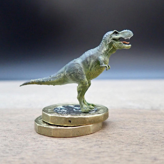 Miniature T-Rex Dinosaur. Painted or Unpainted. 0.9 inches tall
