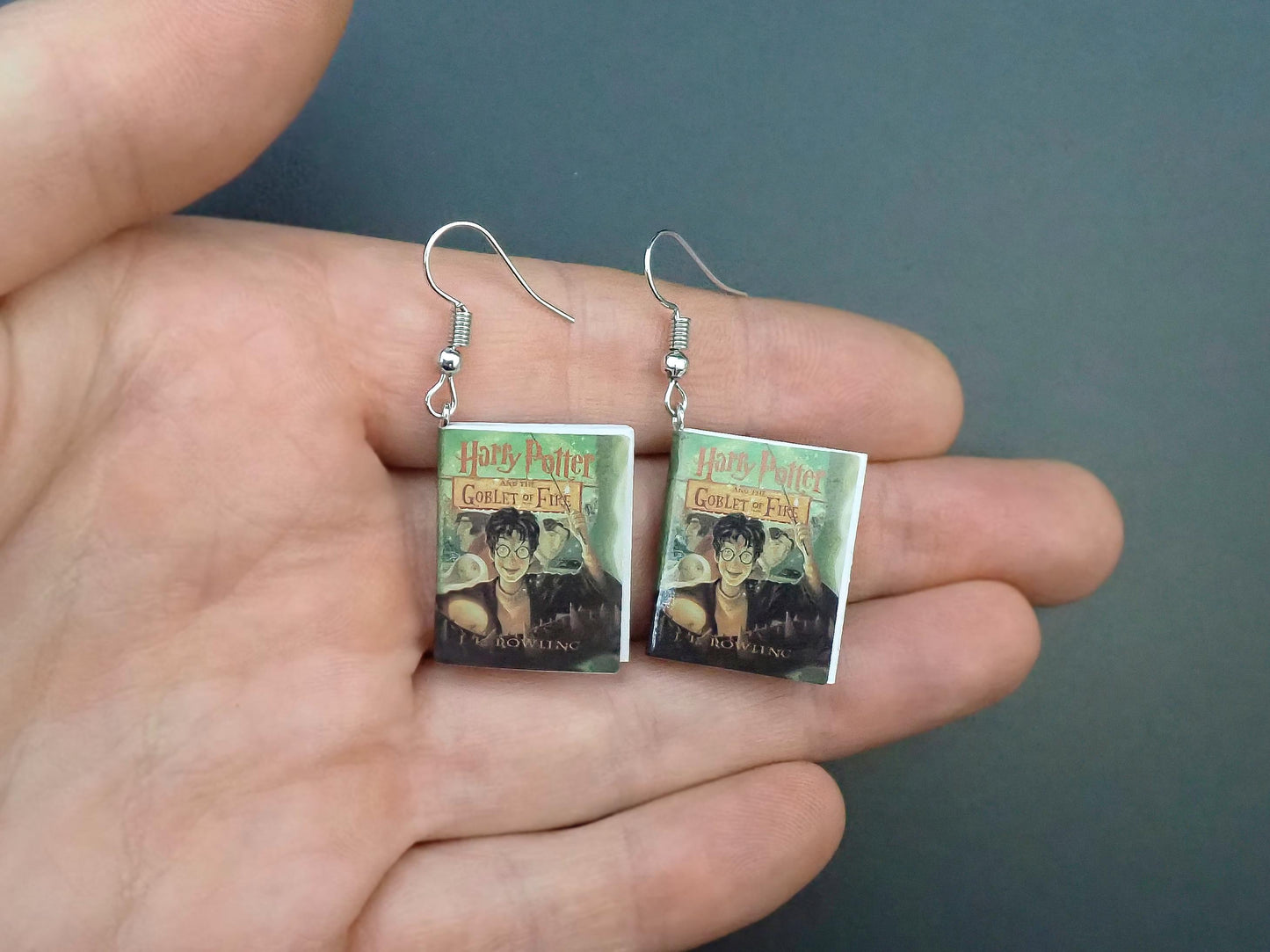 Harry Potter Miniature Book Earrings Jewelry Group
