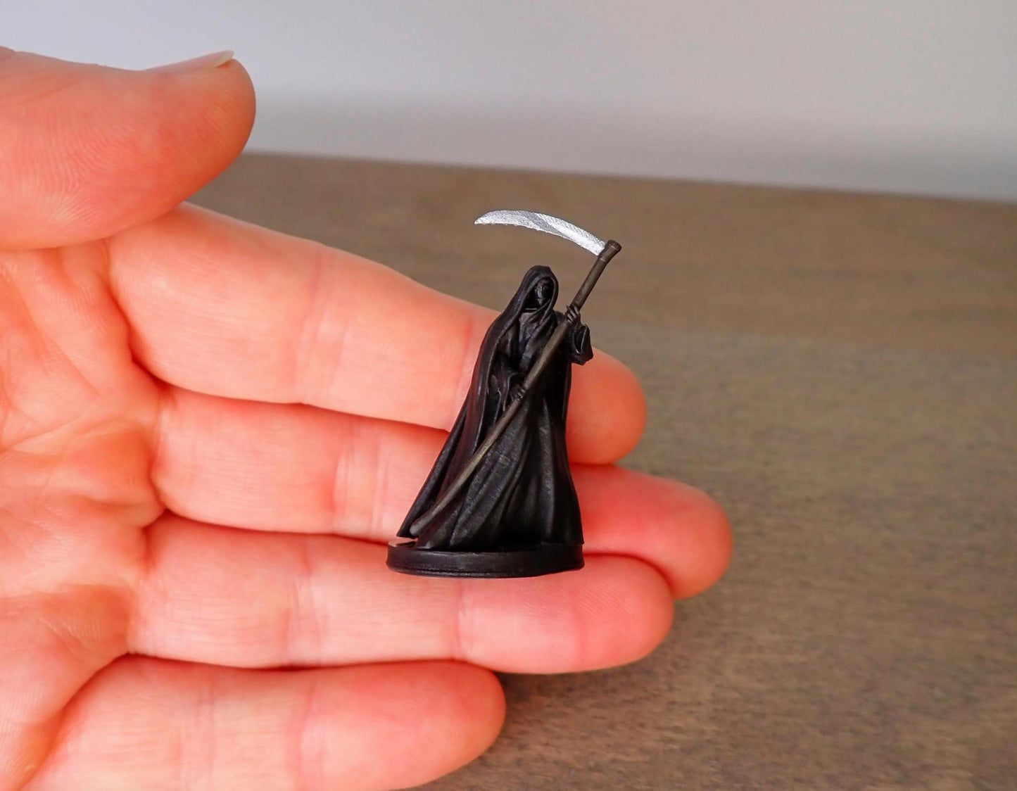 Grim Reaper 32mm Tabletop RPG Mini Hand-Painted Death Cleric Side View