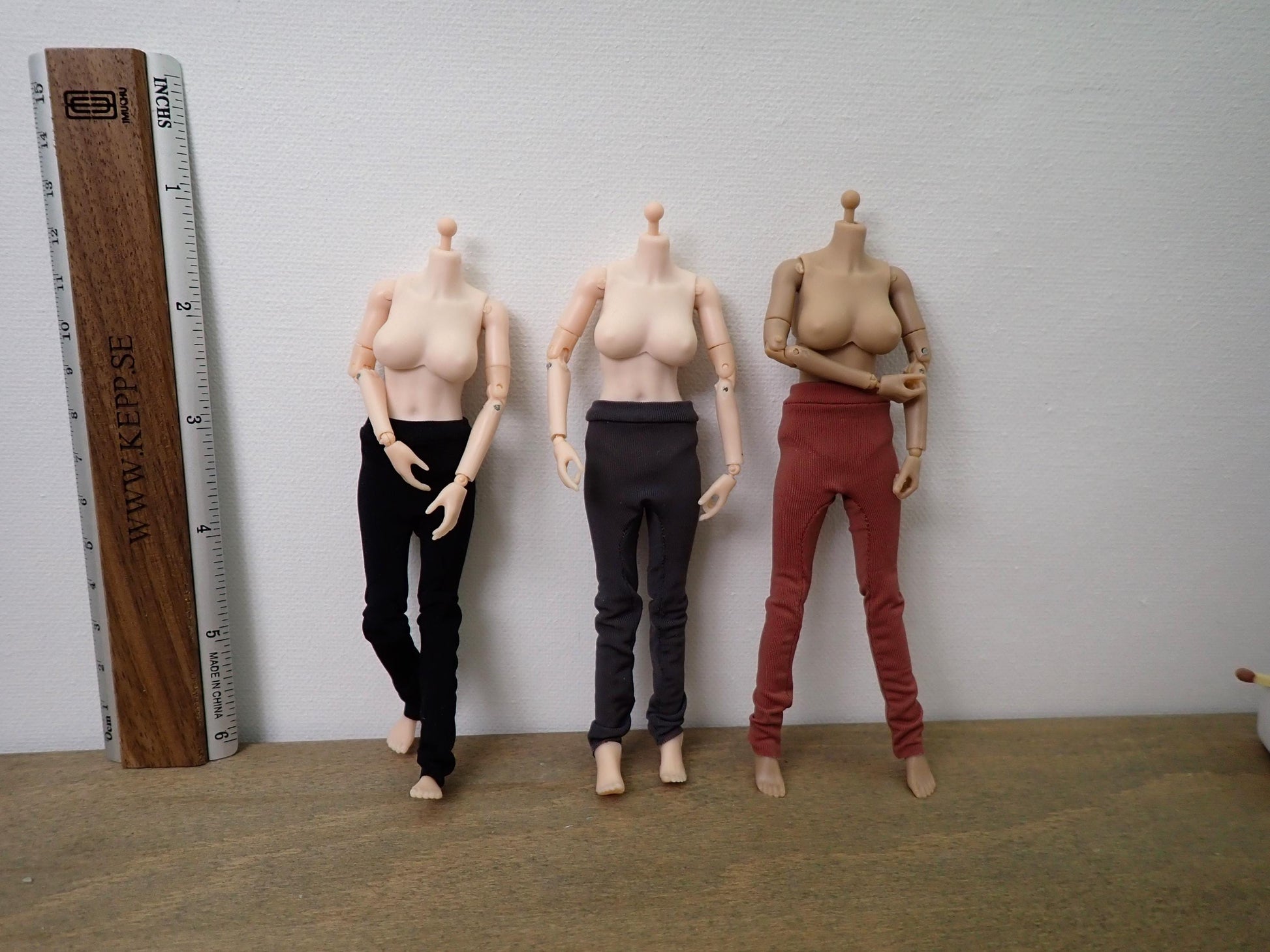 Miniature BJD Doll with Clothing 1:12 Scale Realistic