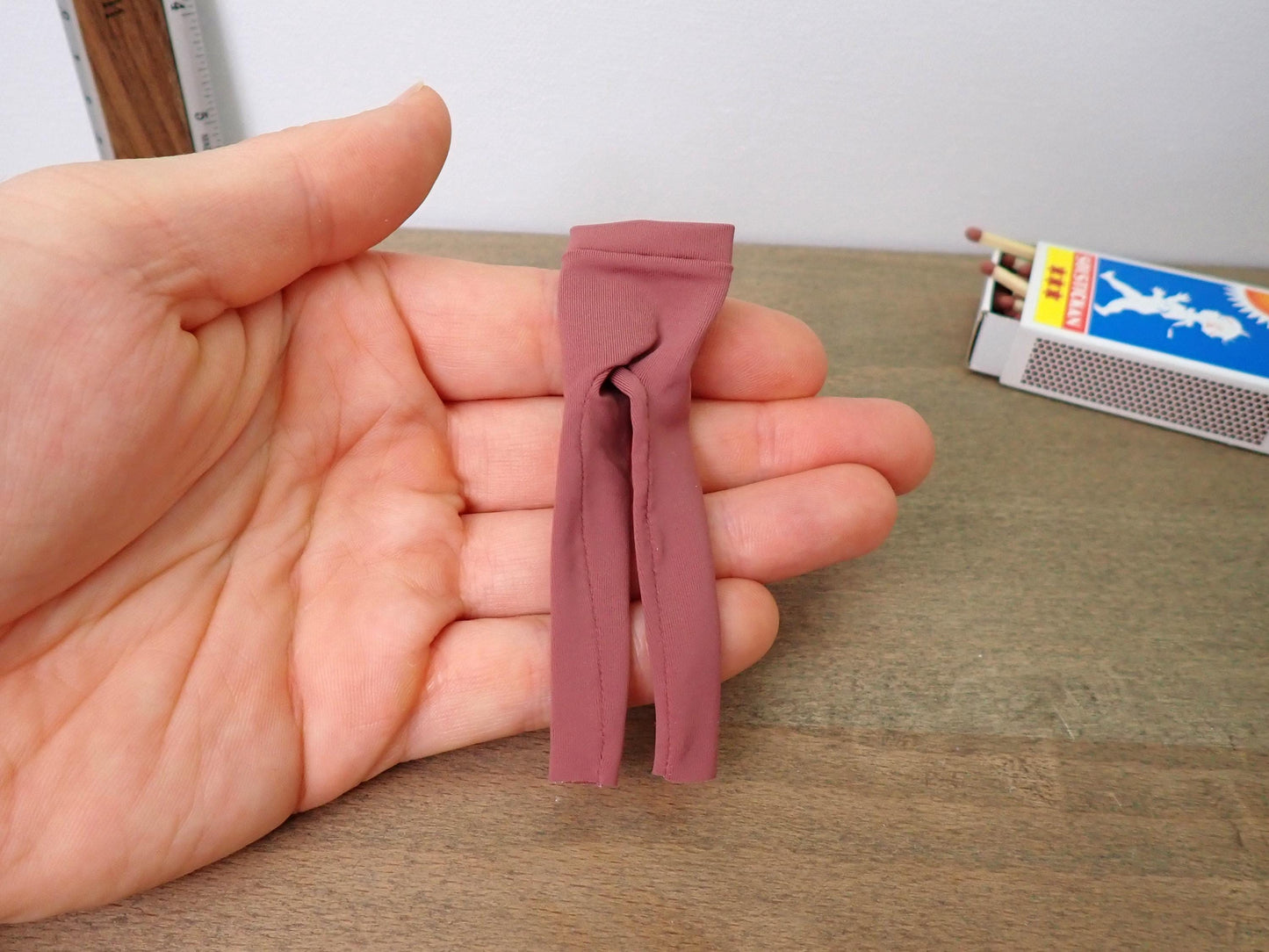 Miniature BJD Doll Body Clothing 1:12 Scale Angle View